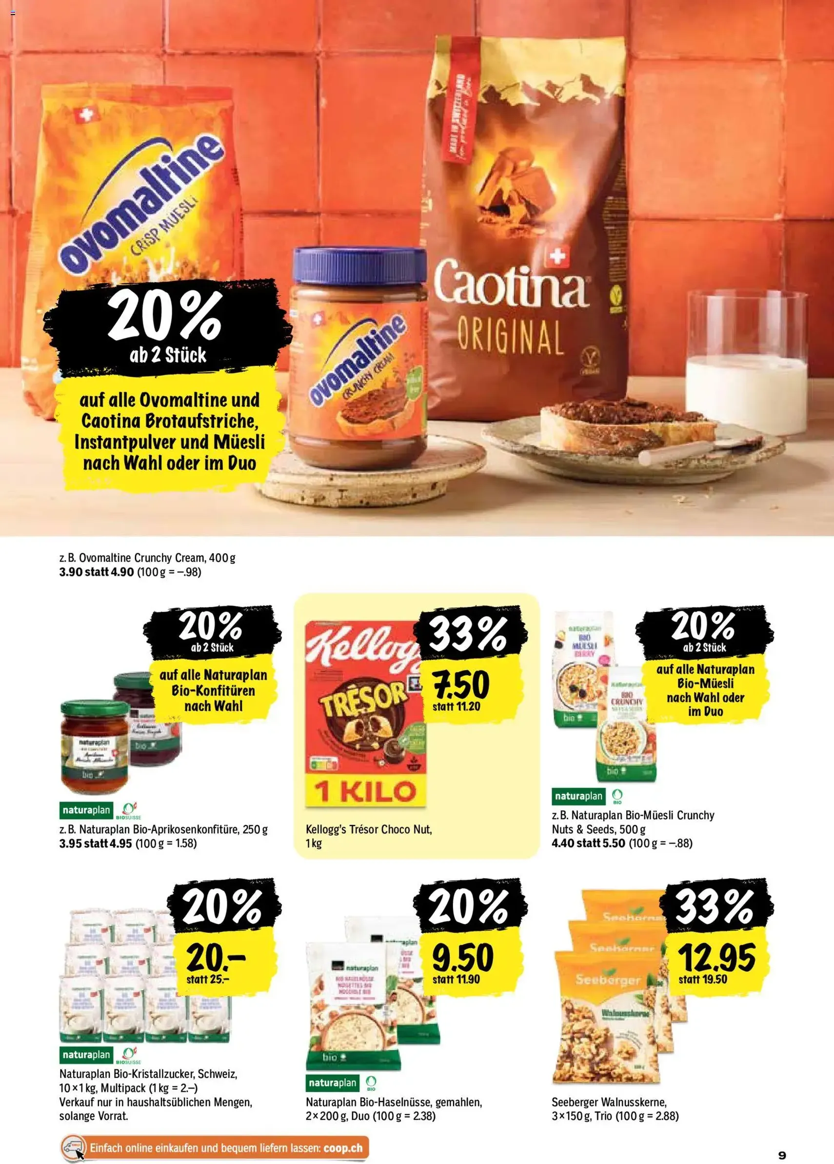 Coop aktionen - Gültiger Prospekt ab 08.10.2026, Seite 9 von insgesamt 24