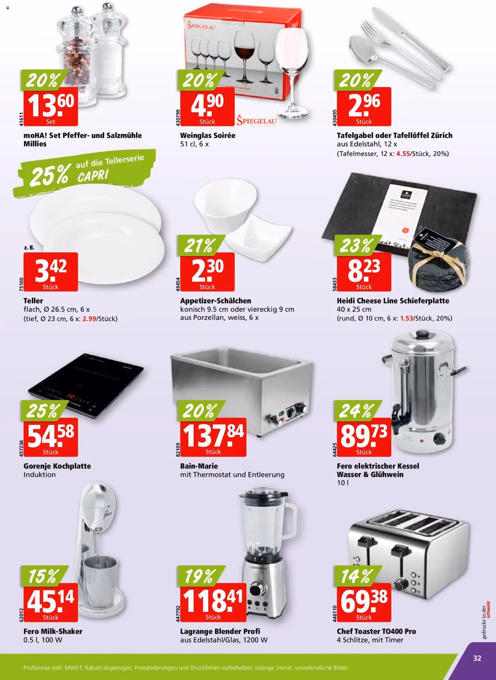 Aligro aktionen - Gültiger Prospekt ab 30.03.2026, Seite 32 von insgesamt 32