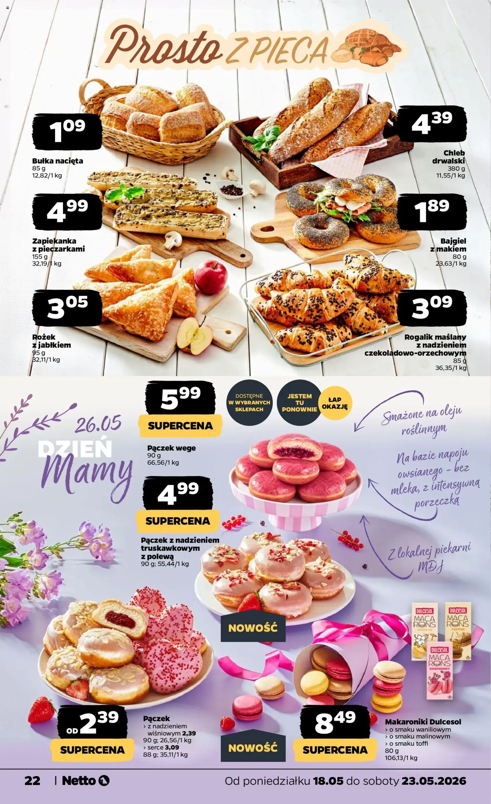 Netto gazetka od poniedziałku spożywcza - ważny gazetka od 18.05.2026 strona 22 z 38