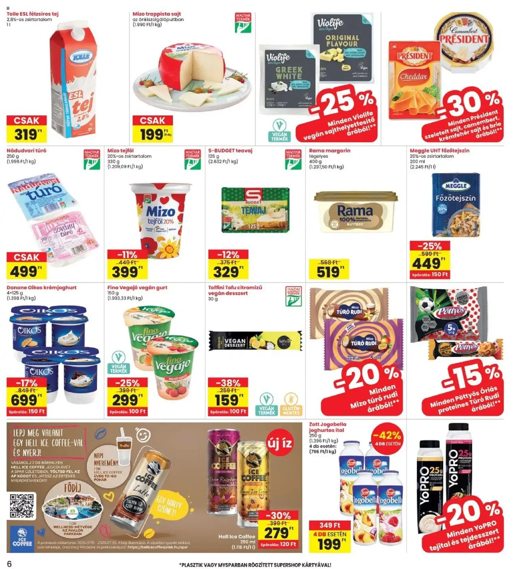 Interspar akciós újság - 2026.07.16. érvényes szórólap 6 oldal 20 oldalból
