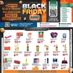 Akki Atacadista Black Friday - pré-visualização do folheto, válido a partir de 28/11/2025
