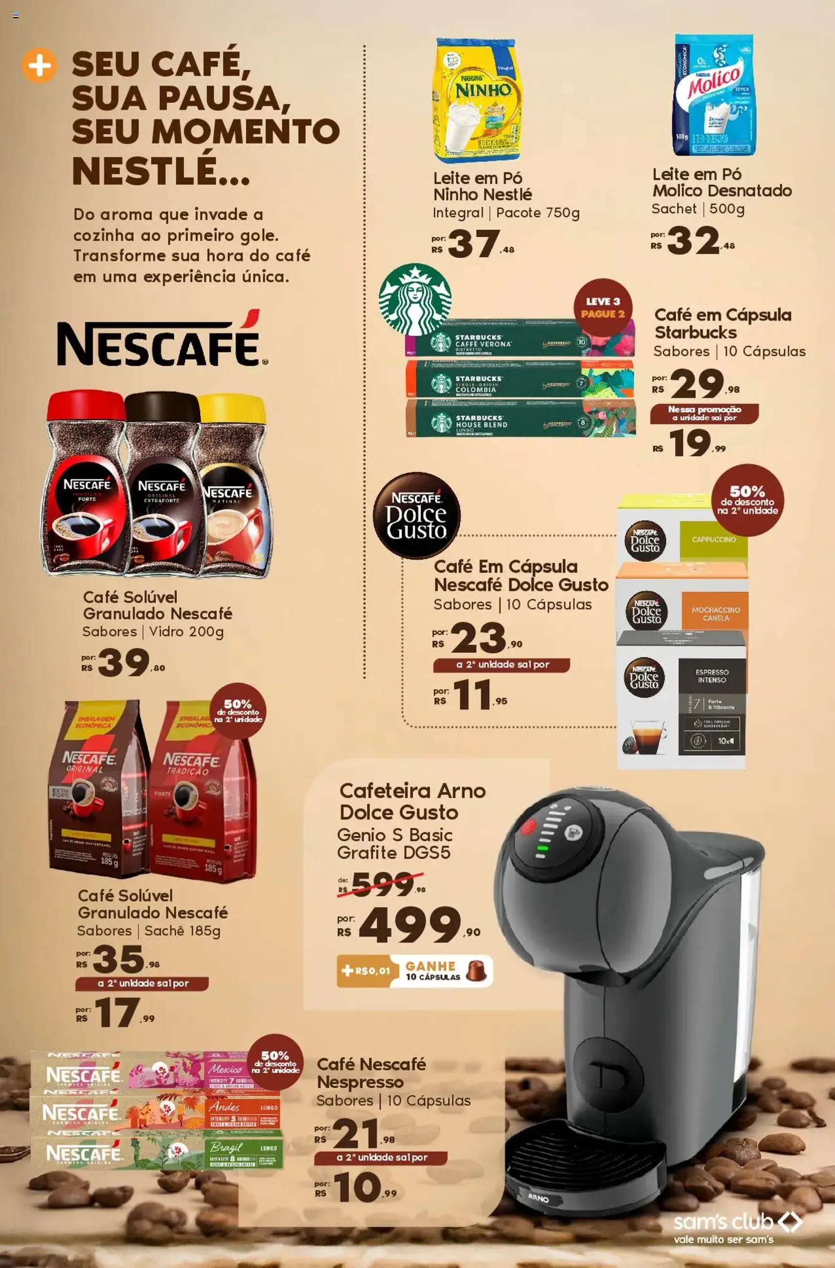 Sam's Club - Ofertas Hora do Café - folheto válido a partir de 14/08/2025 página 3 de 13