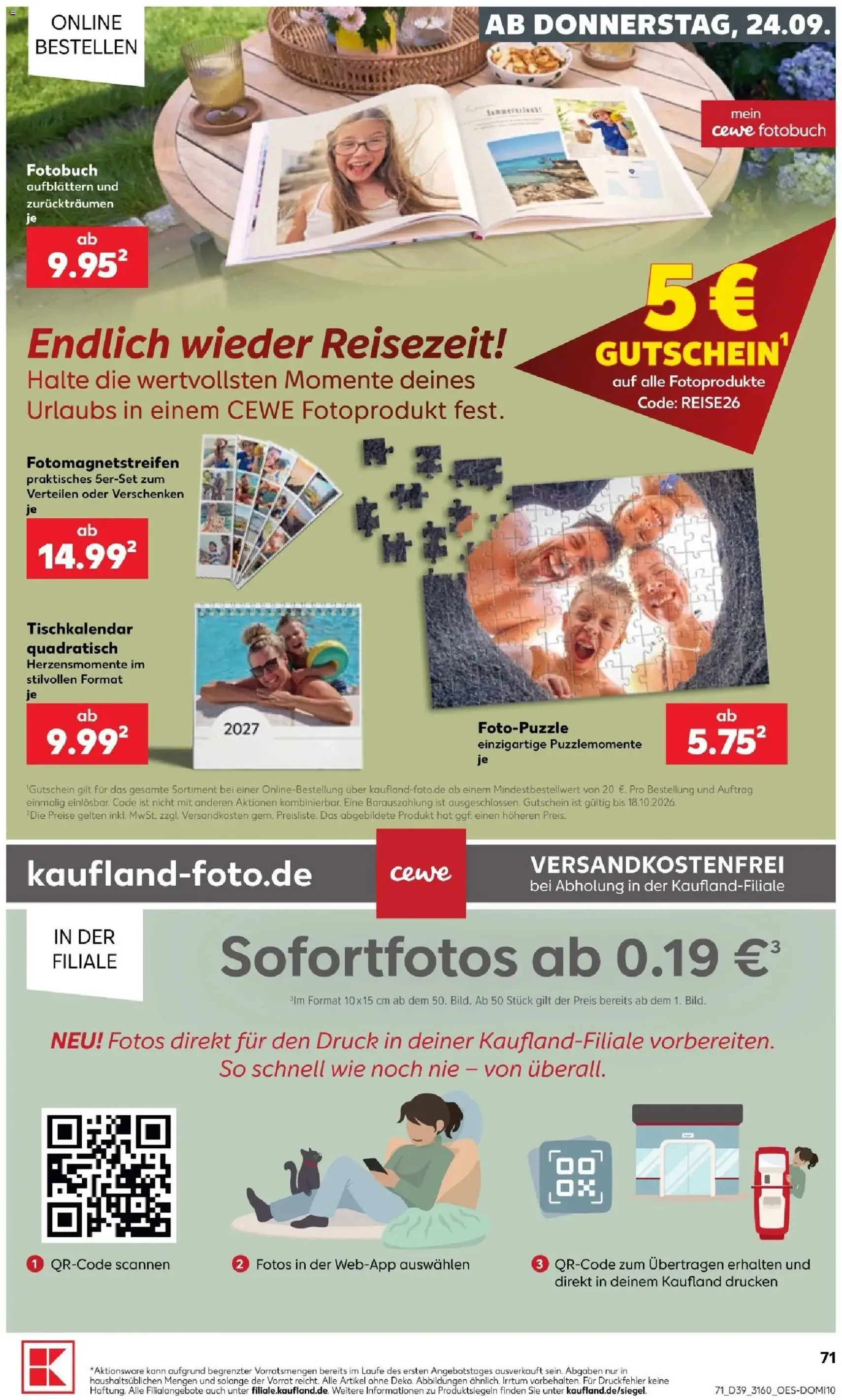 Kaufland Prospekt - Gültiger Prospekt ab 24.09.2026, Seite 71 von insgesamt 72