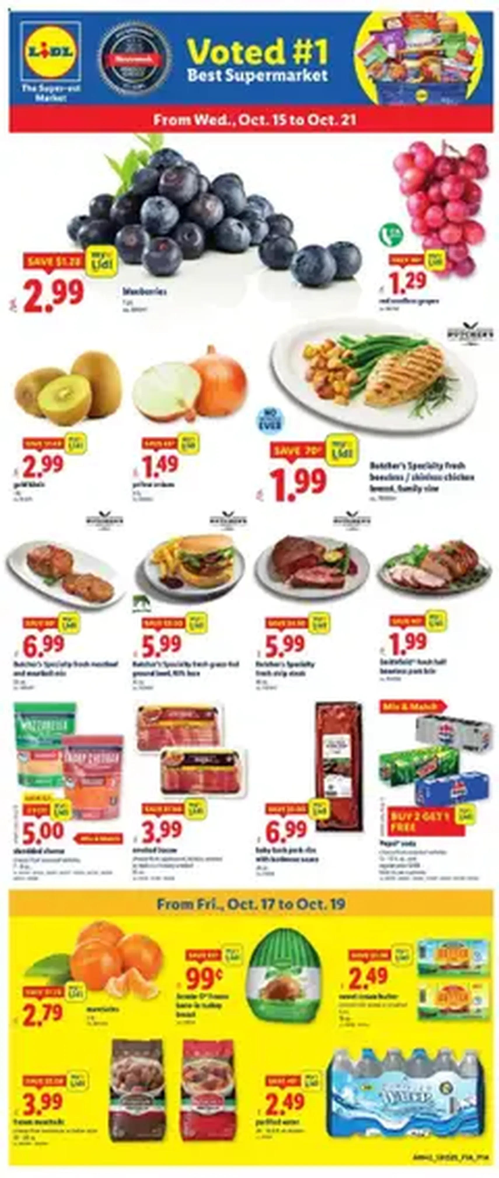Lidl Weekly Ad - valid flyer from 10/15/2025, page 1 of 1