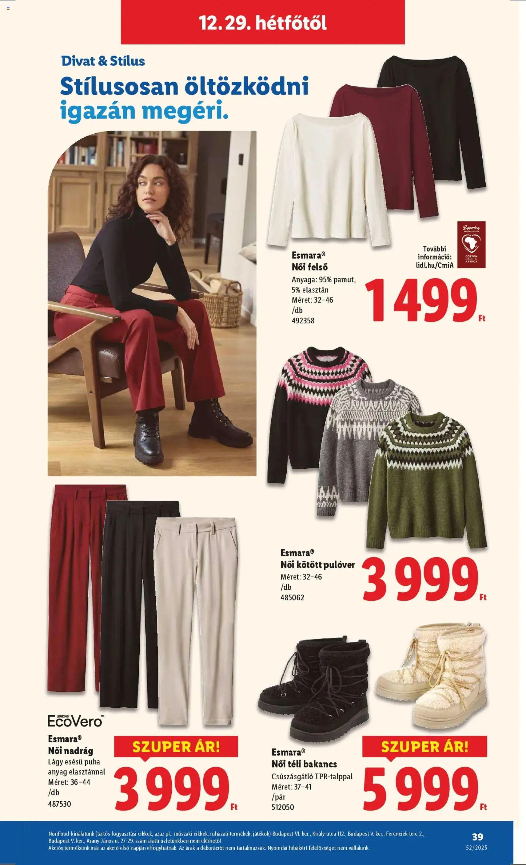 Lidl Akciós újság - 2025.12.27. érvényes szórólap 39 oldal 48 oldalból