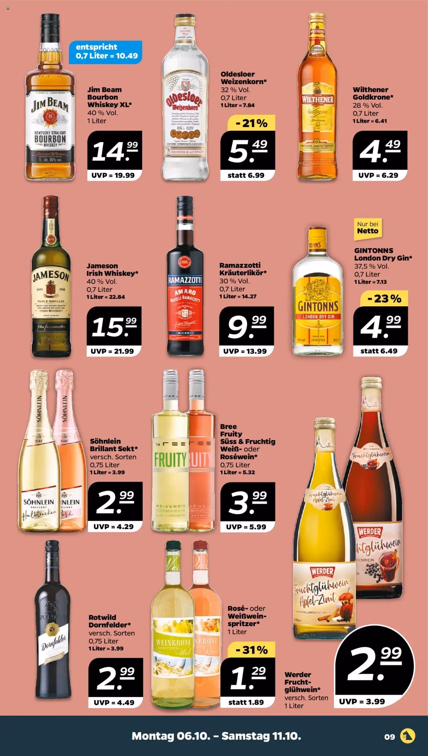 Netto Prospekt - Gültiger Prospekt ab 06.10.2025, Seite 9 von insgesamt 35