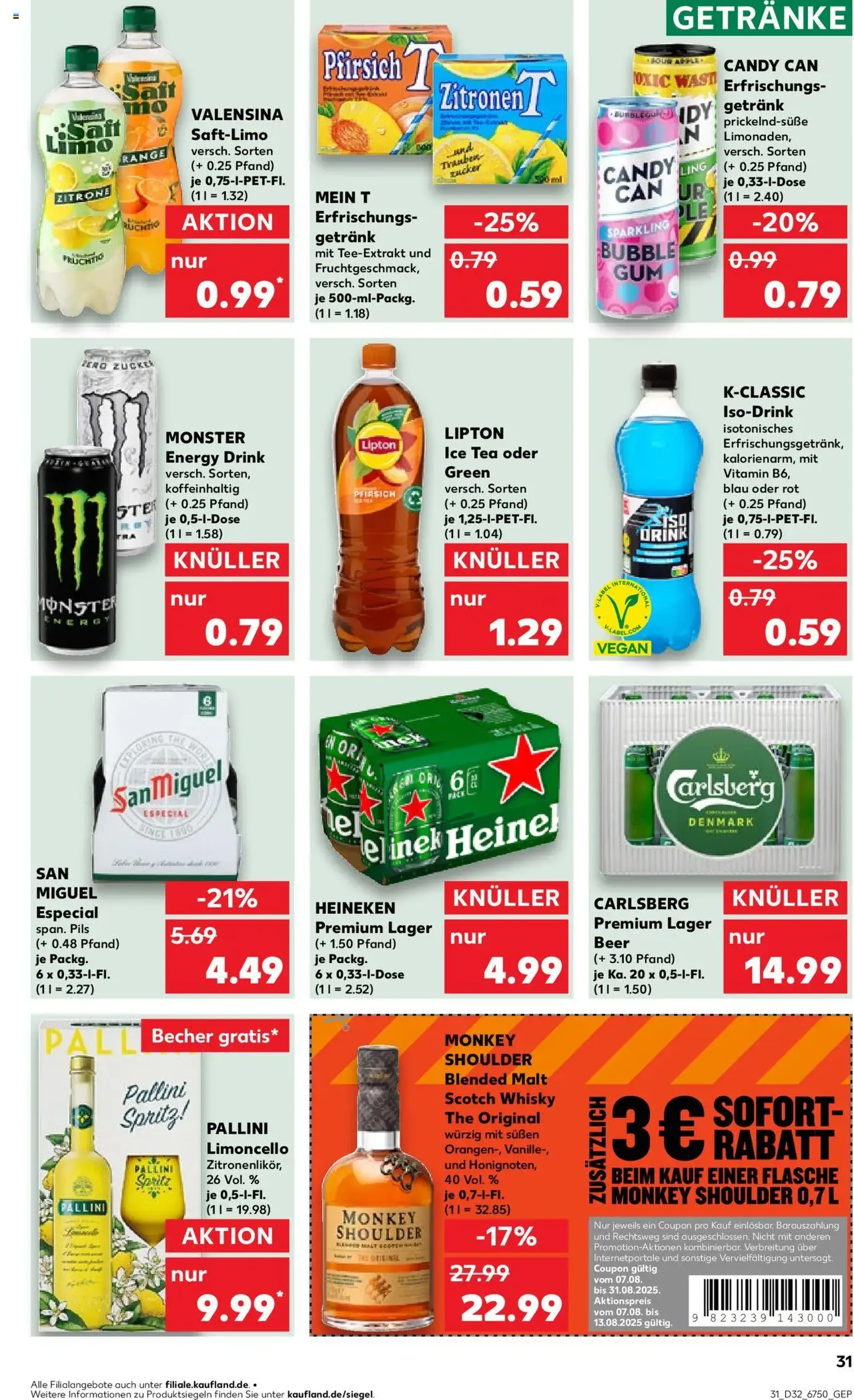 Kaufland Prospekt - Gültiger Prospekt ab 07.08.2025, Seite 31 von insgesamt 60 Kaufland Prospekt - Gültiger Prospekt ab 07.08.2025, Seite 31 von insgesamt 60