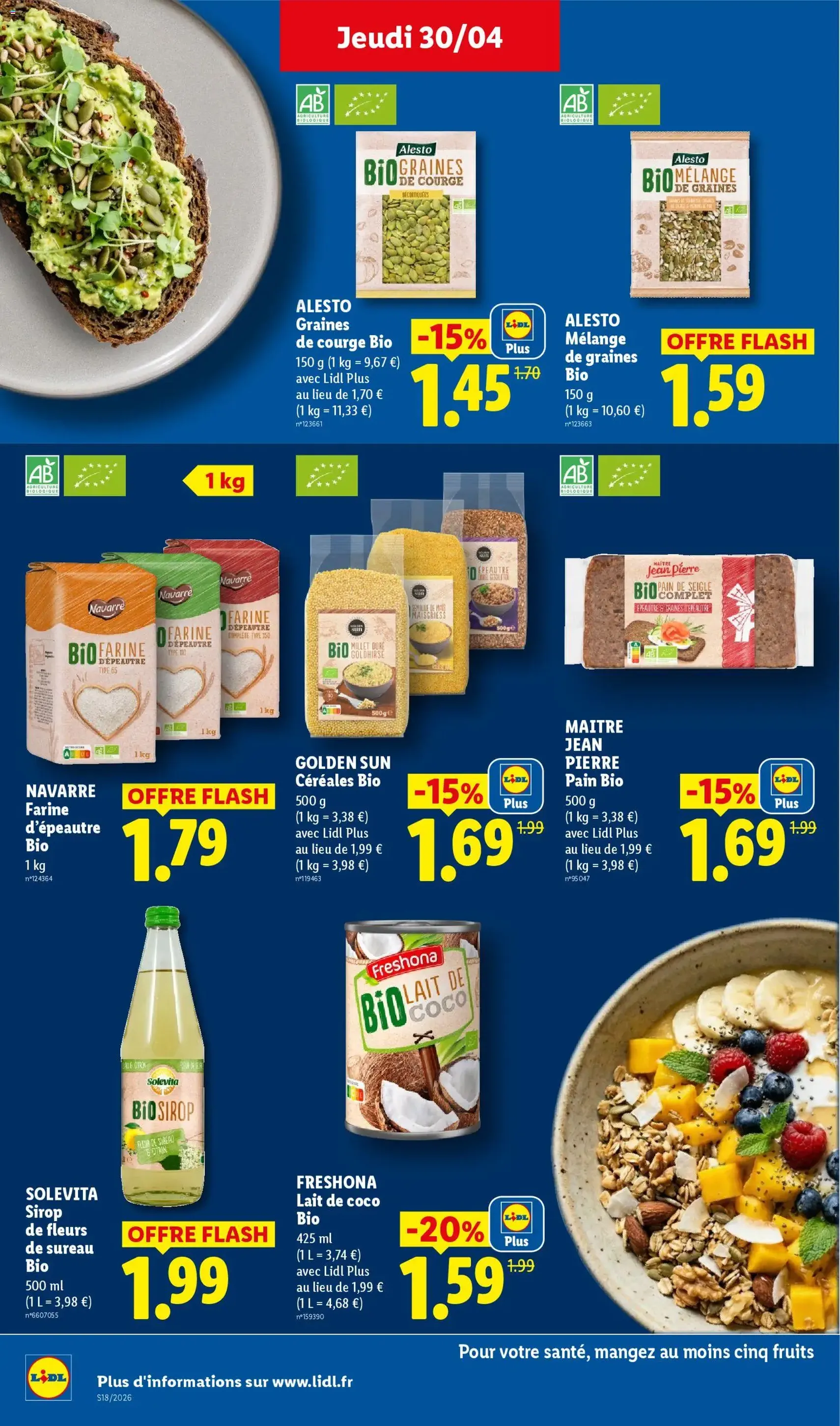 LIDL catalogue - brochure valable à partir du 30/04/2026, page 22 sur 70