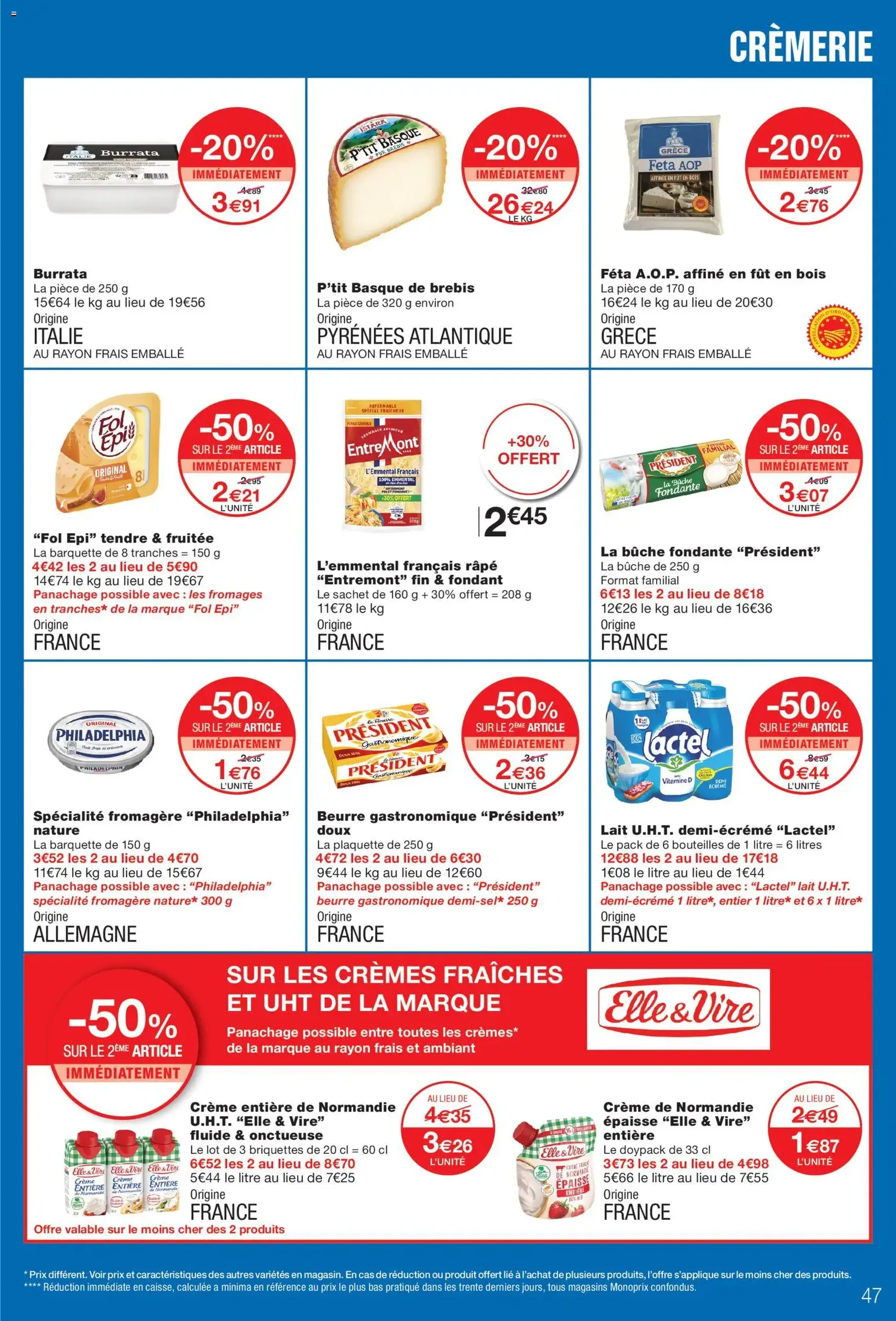 Monoprix catalogue - brochure valable à partir du 25/08/2026, page 47 sur 85
