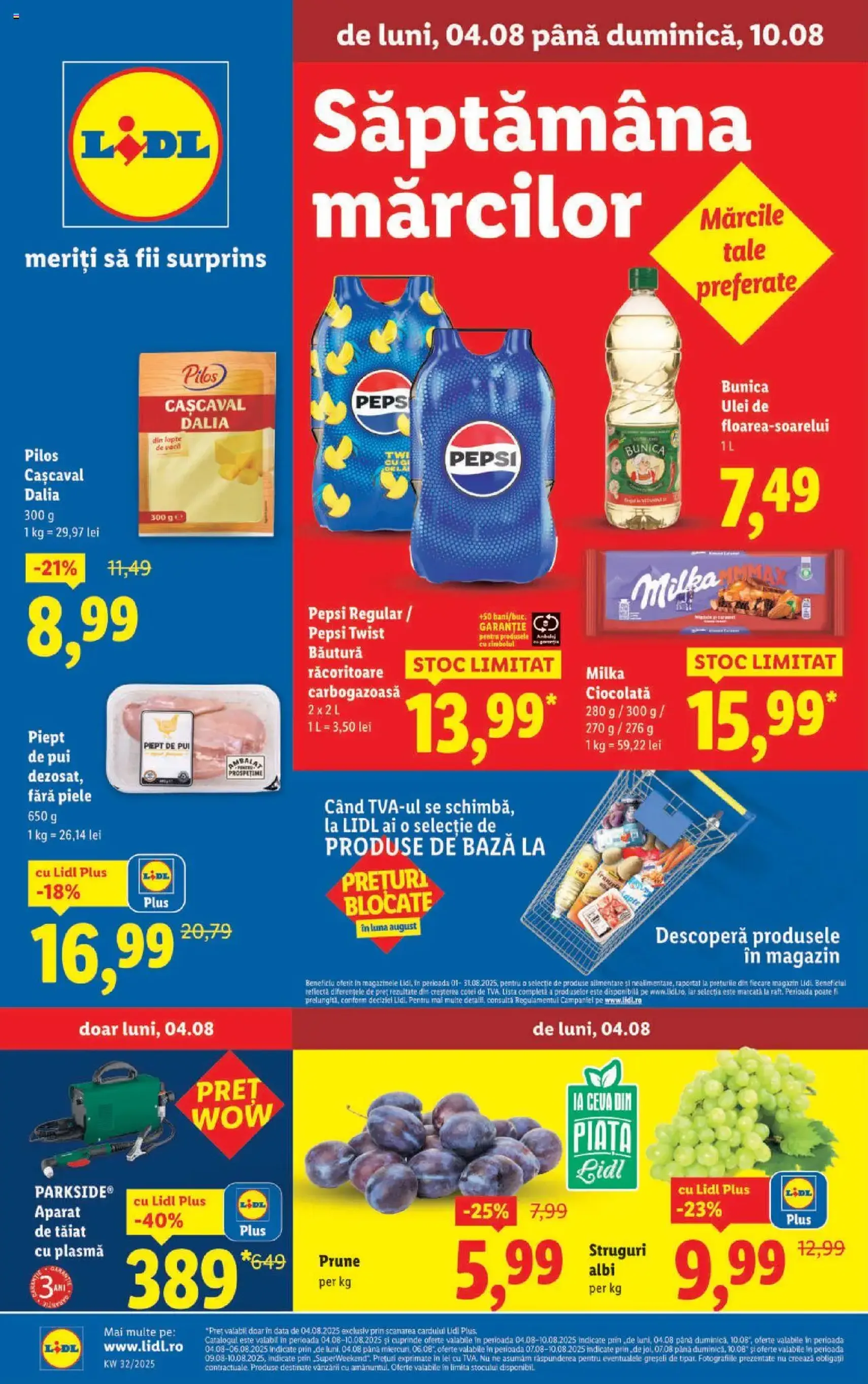 Catalog Lidl - cataloage valabile începând cu 04.08.2025 pagina 1 din 40