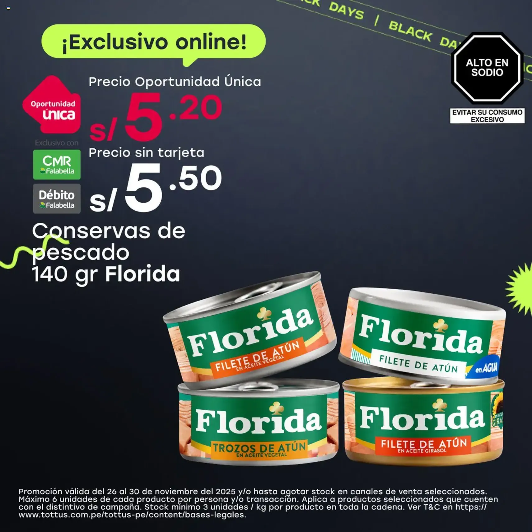Tottus - Black Friday - folleto válido desde 26/11/2025 página 8 de 9