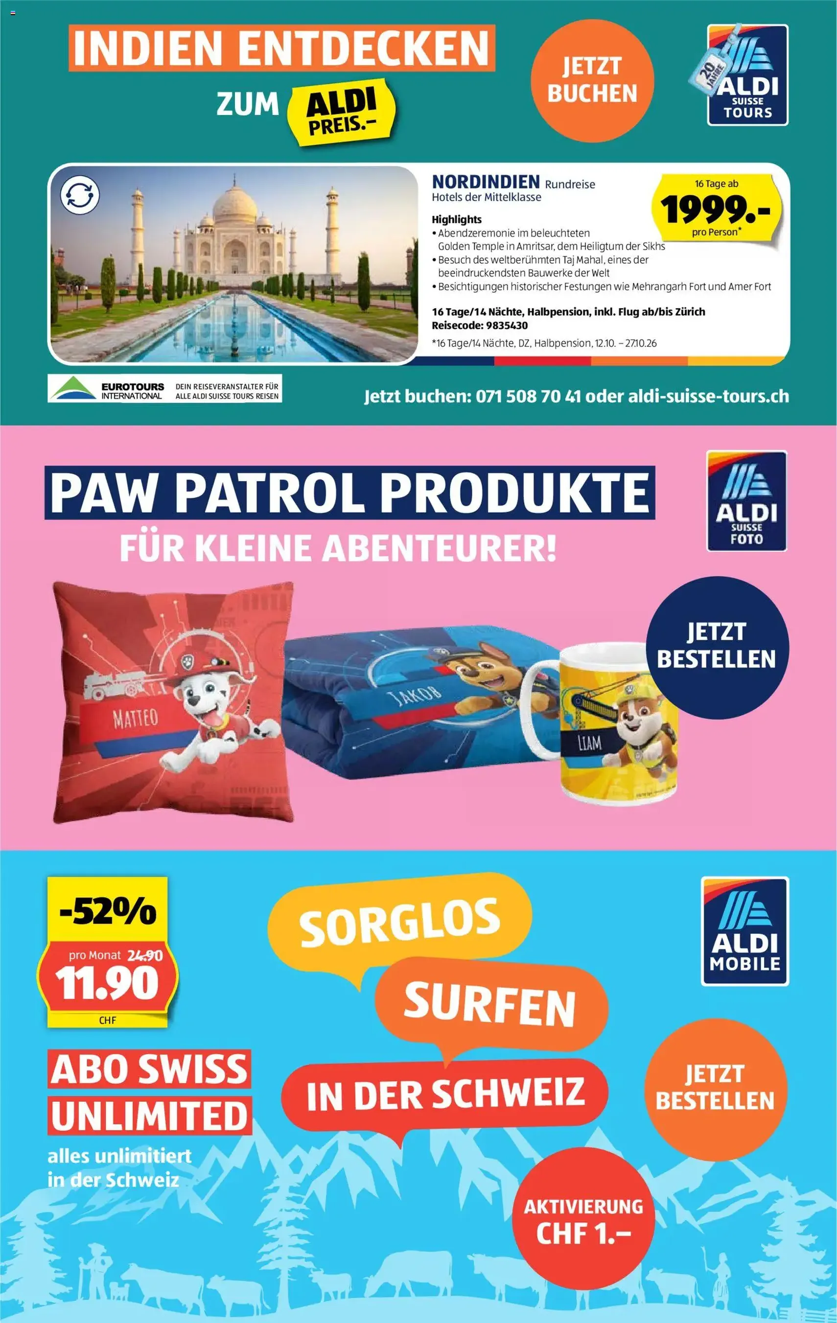 Aldi aktionen - Gültiger Prospekt ab 06.08.2026, Seite 33 von insgesamt 36