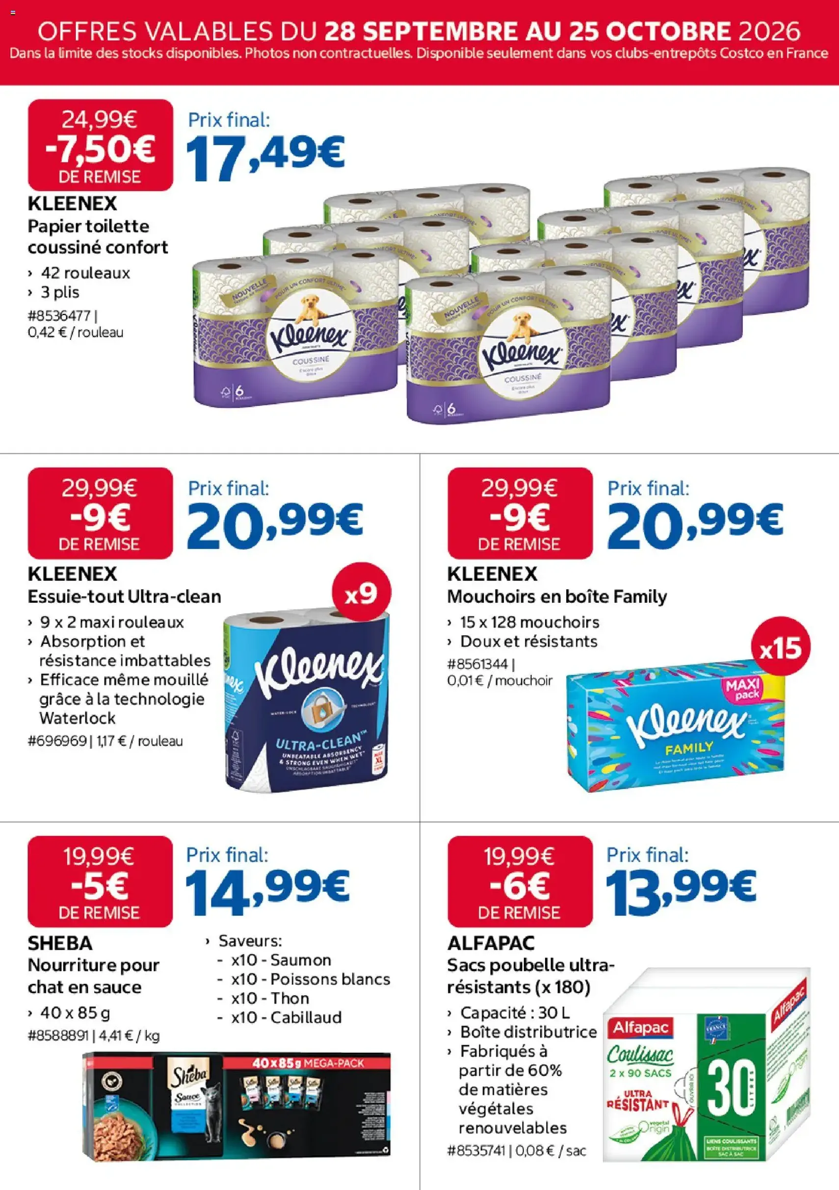 Costco catalogue - brochure valable à partir du 28/09/2026, page 6 sur 20