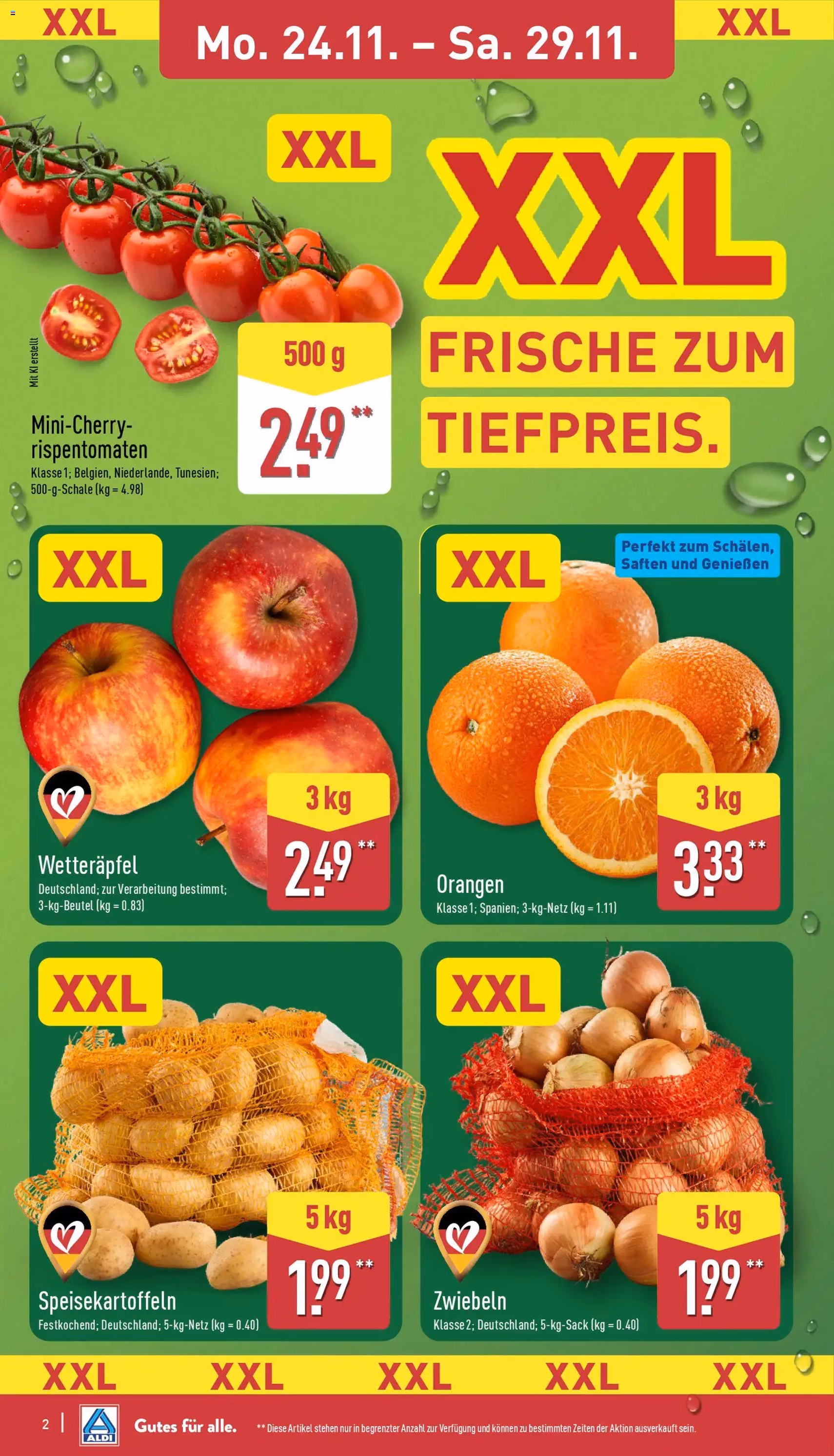 Aldi Prospekt - Gültiger Prospekt ab 24.11.2025, Seite 8 von insgesamt 56