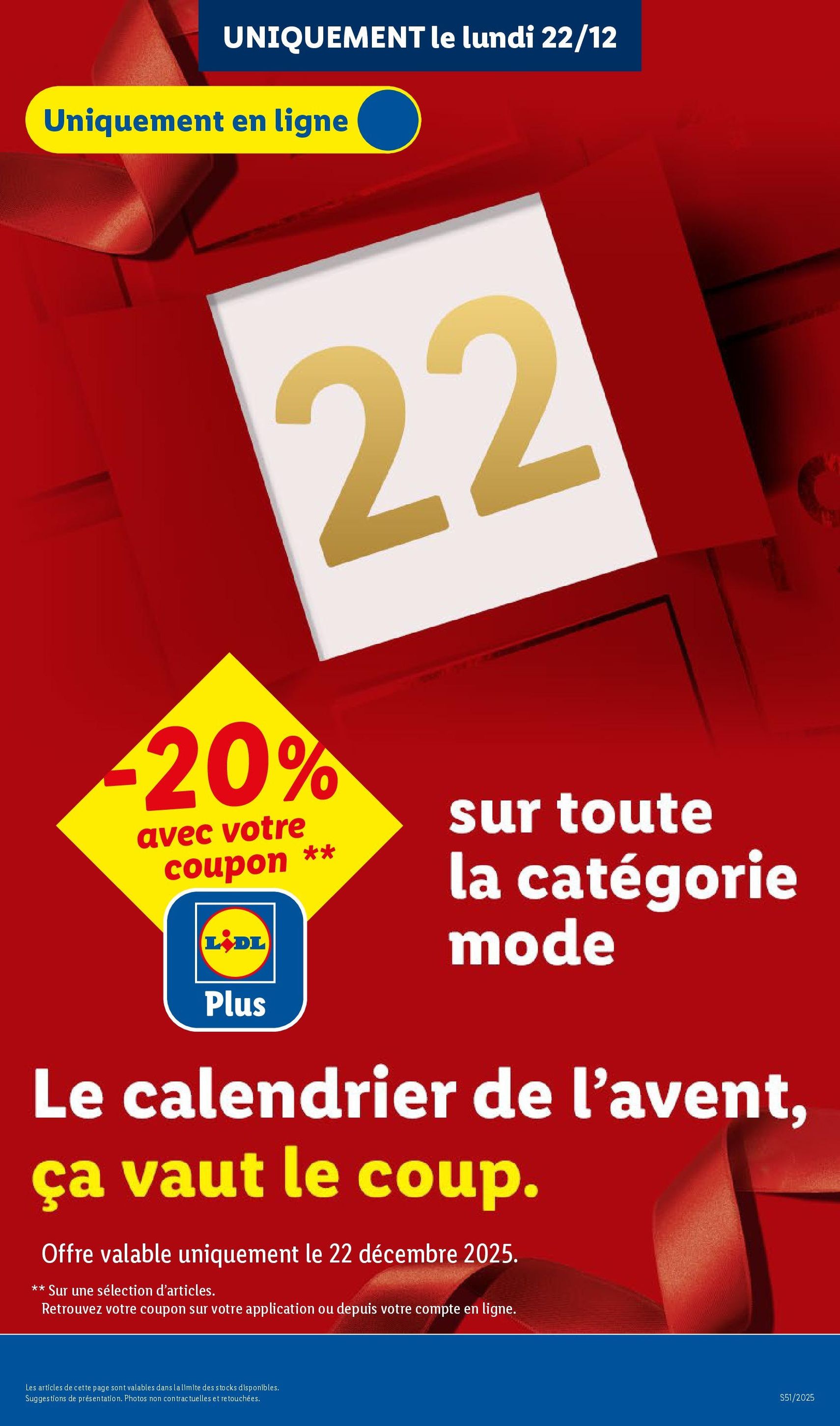 LIDL catalogue semaine 51 - brochure valable à partir du 18/12/2025, page 83 sur 87