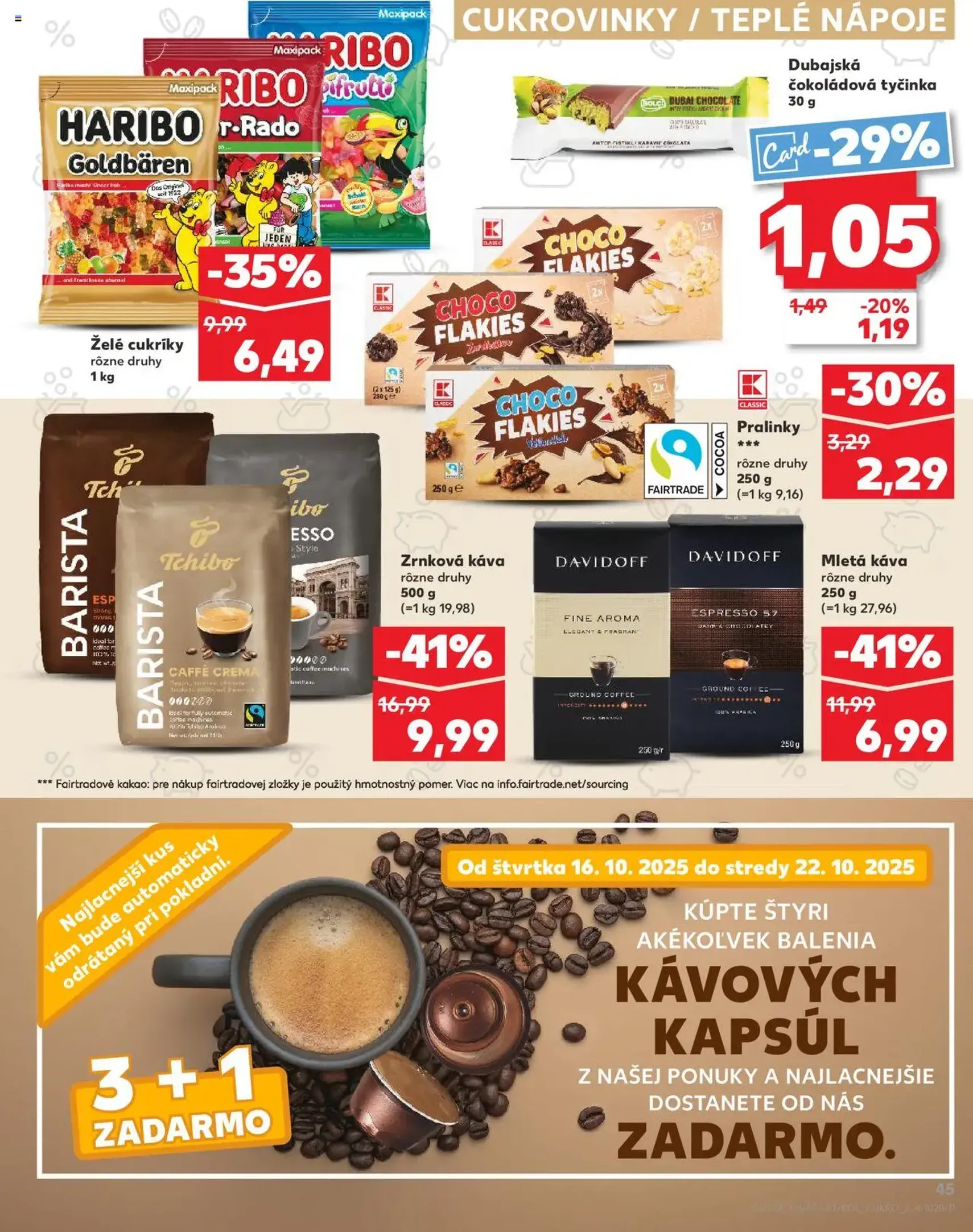 Kaufland Bratislava-Avion - platný leták od 16.10.2025 strana 45 z 78