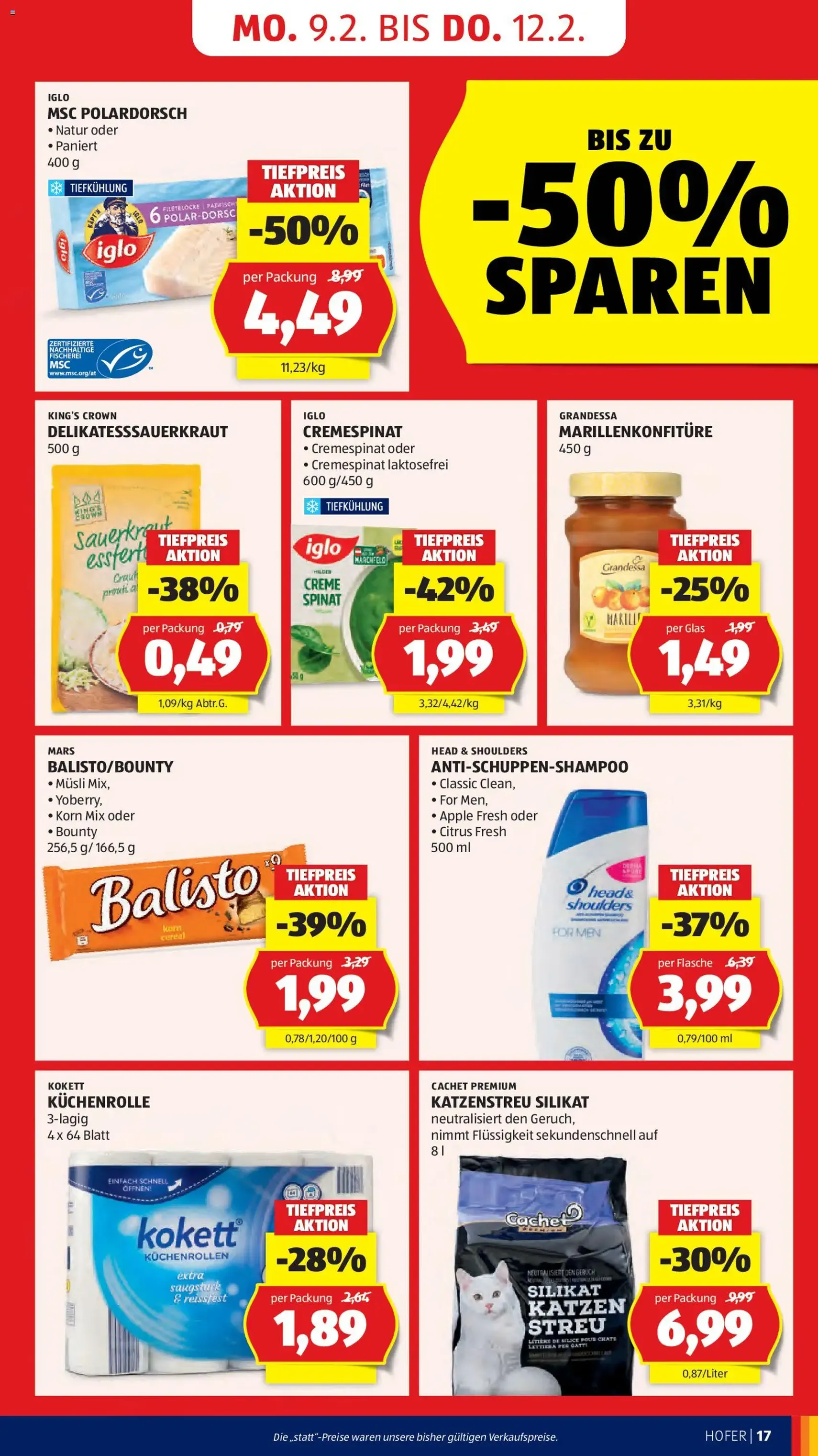 Hofer Flugblatt - Gültiger Prospekt ab 06.02.2026, Seite 19 von insgesamt 43