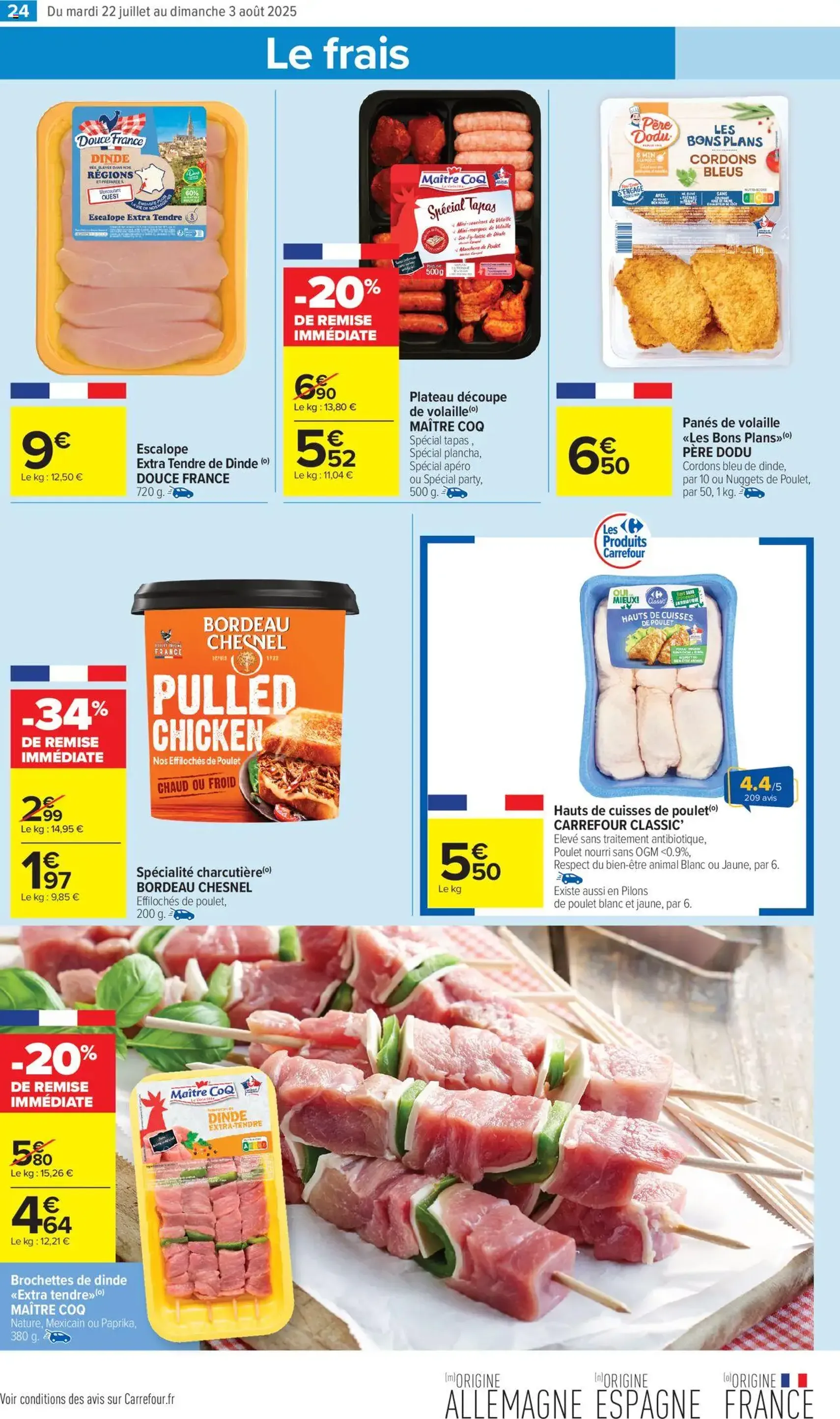 Carrefour Market catalogue semaine 30 - brochure valable à partir du 22/07/2025, page 28 sur 48