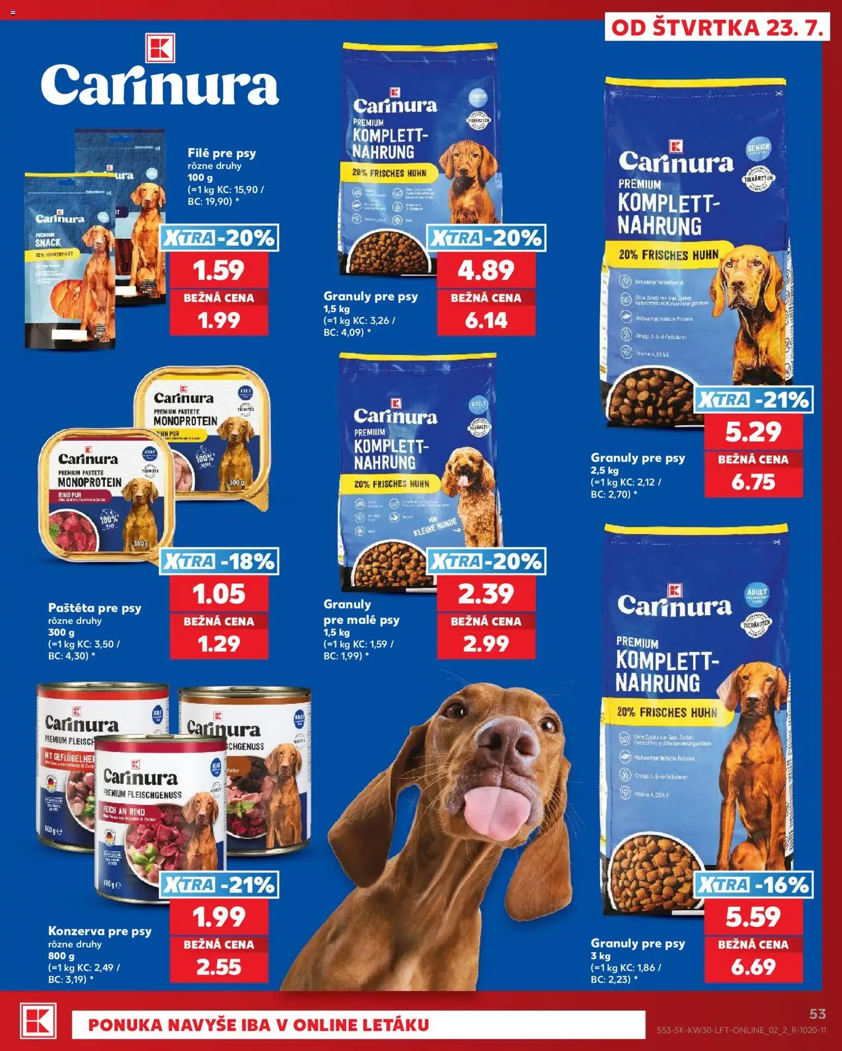 Kaufland leták - platný leták od 23.07.2026 strana 53 z 74