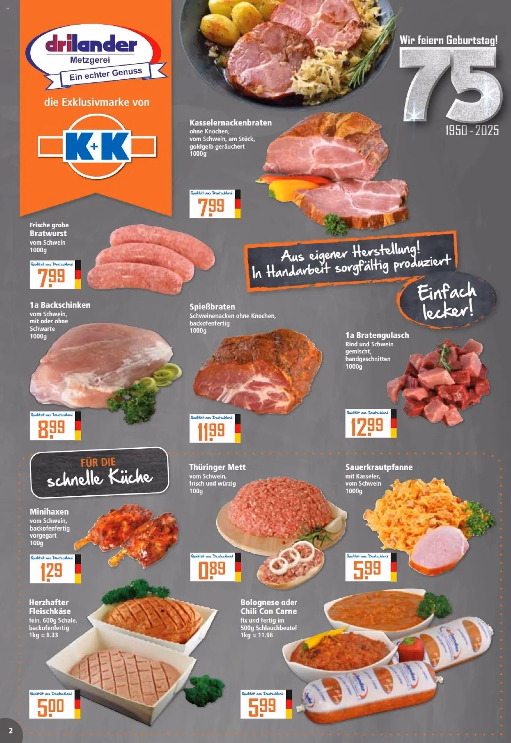 Klaas & Kock Prospekt - Gültiger Prospekt ab 24.11.2025, Seite 2 von insgesamt 12