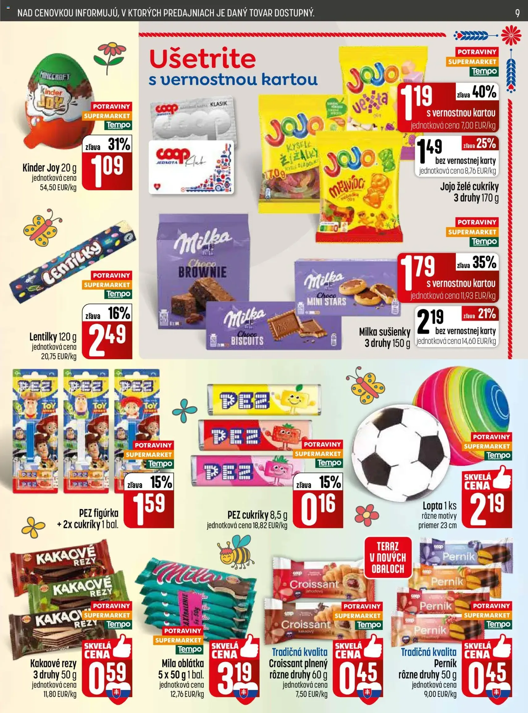 COOP Jednota leták - platný leták od 28.05.2026 strana 9 z 28