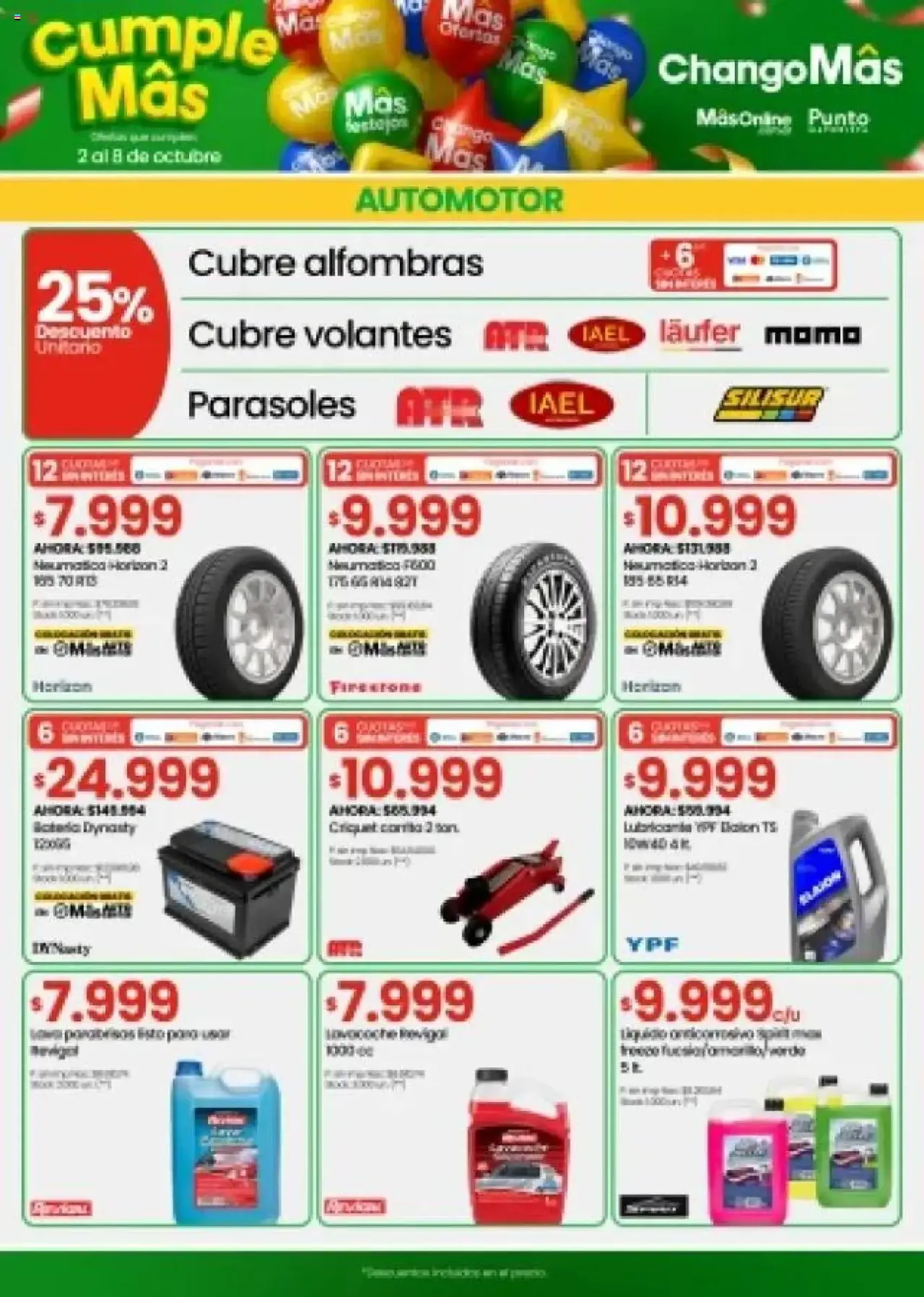 Changomas ofertas - folleto válido desde 02/10/2025 página 14 de 17