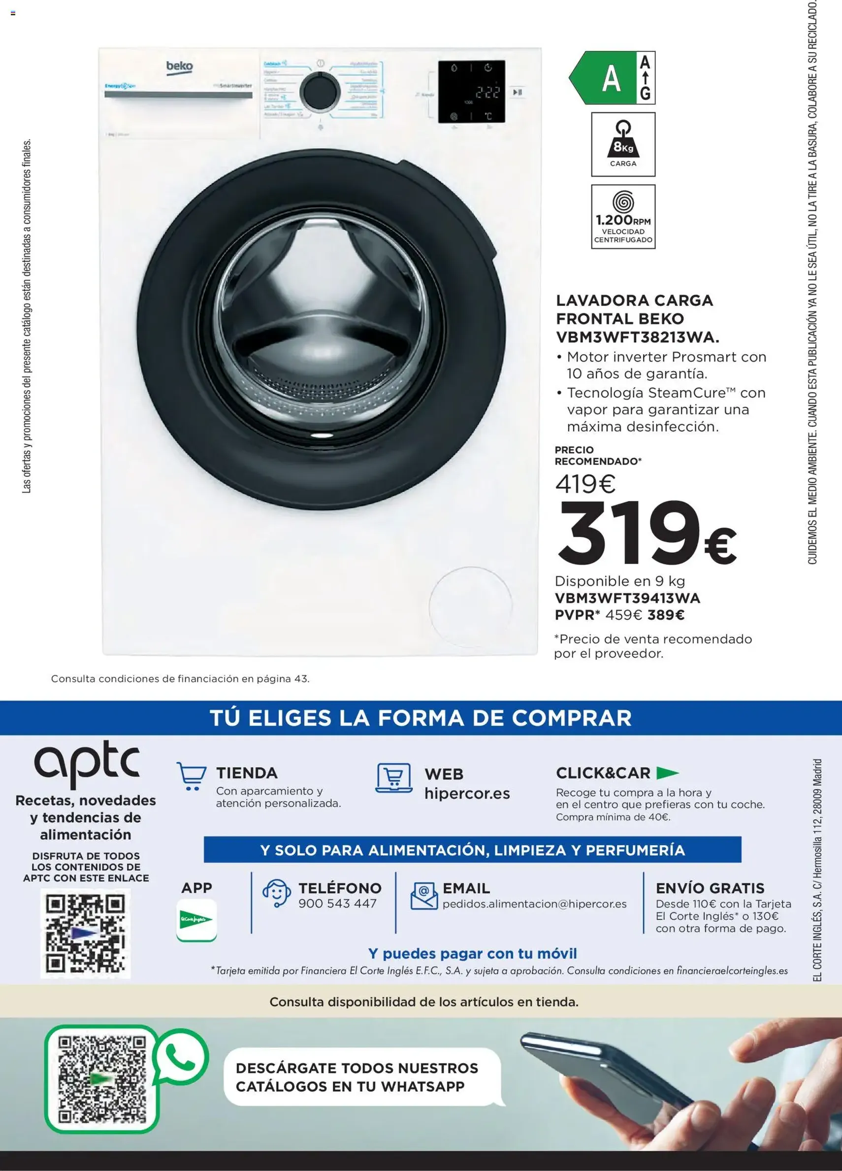 Hipercor catálogo - folleto válido desde 26/02/2026 página 54 de 54