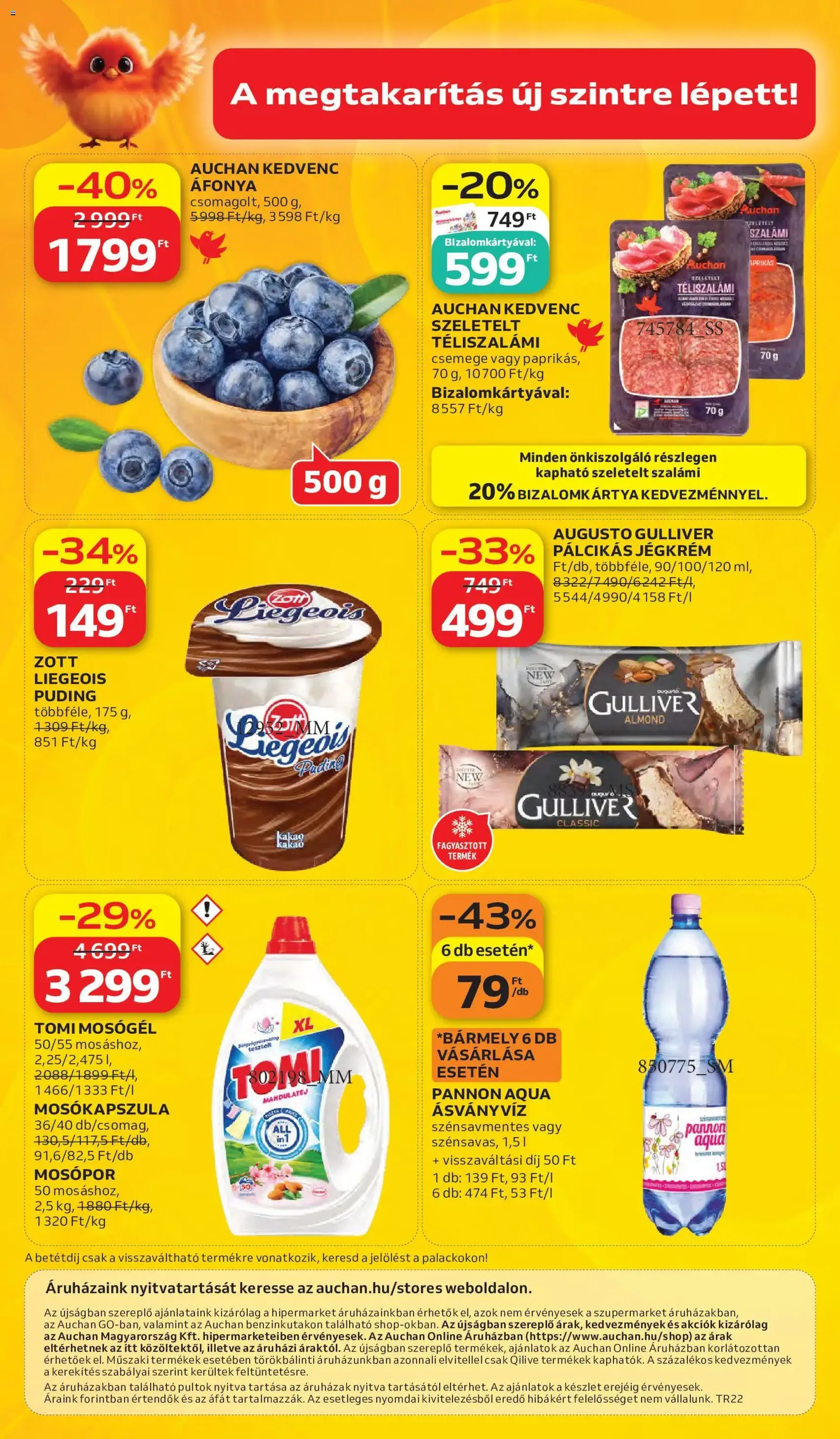 Auchan akciós újság - 2026.05.28. érvényes szórólap 58 oldal 58 oldalból