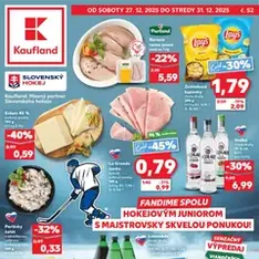 Kaufland SK Akciós újság - szórólap előnézete érvényes 2025.12.27. -tól
