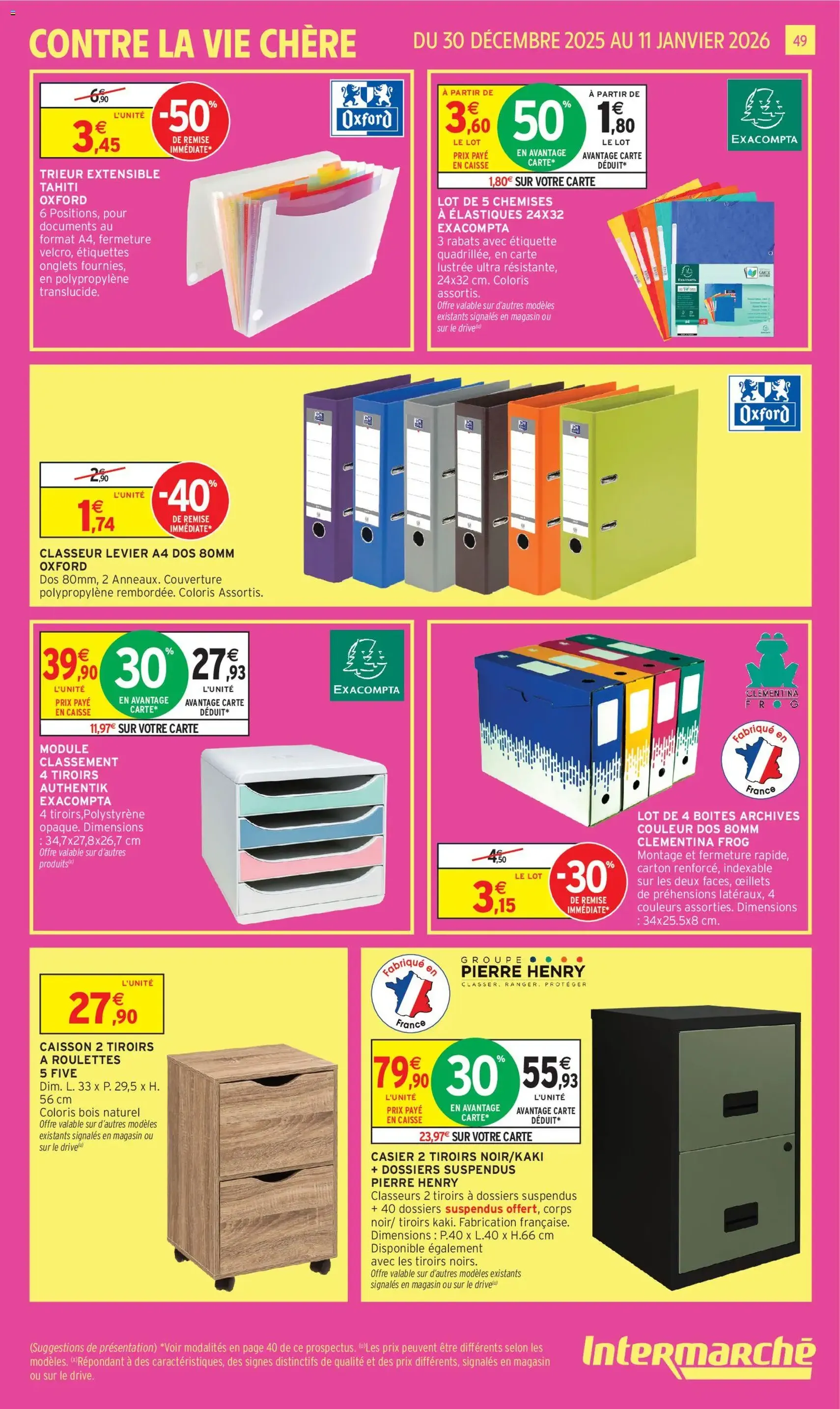 Intermarché - Découvrez nos offres de la semaine - brochure valable à partir du 30/12/2025, page 49 sur 56