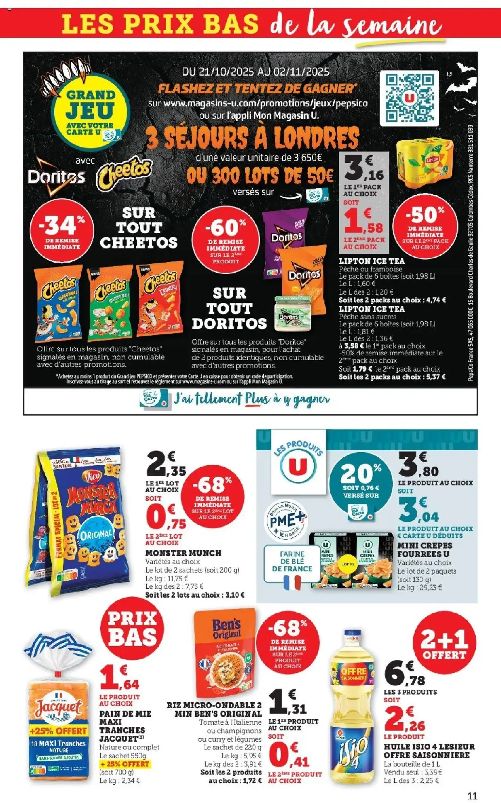 Hyper U catalogue - brochure valable à partir du 21/10/2025, page 11 sur 44 Hyper U catalogue - brochure valable à partir du 21/10/2025, page 11 sur 44