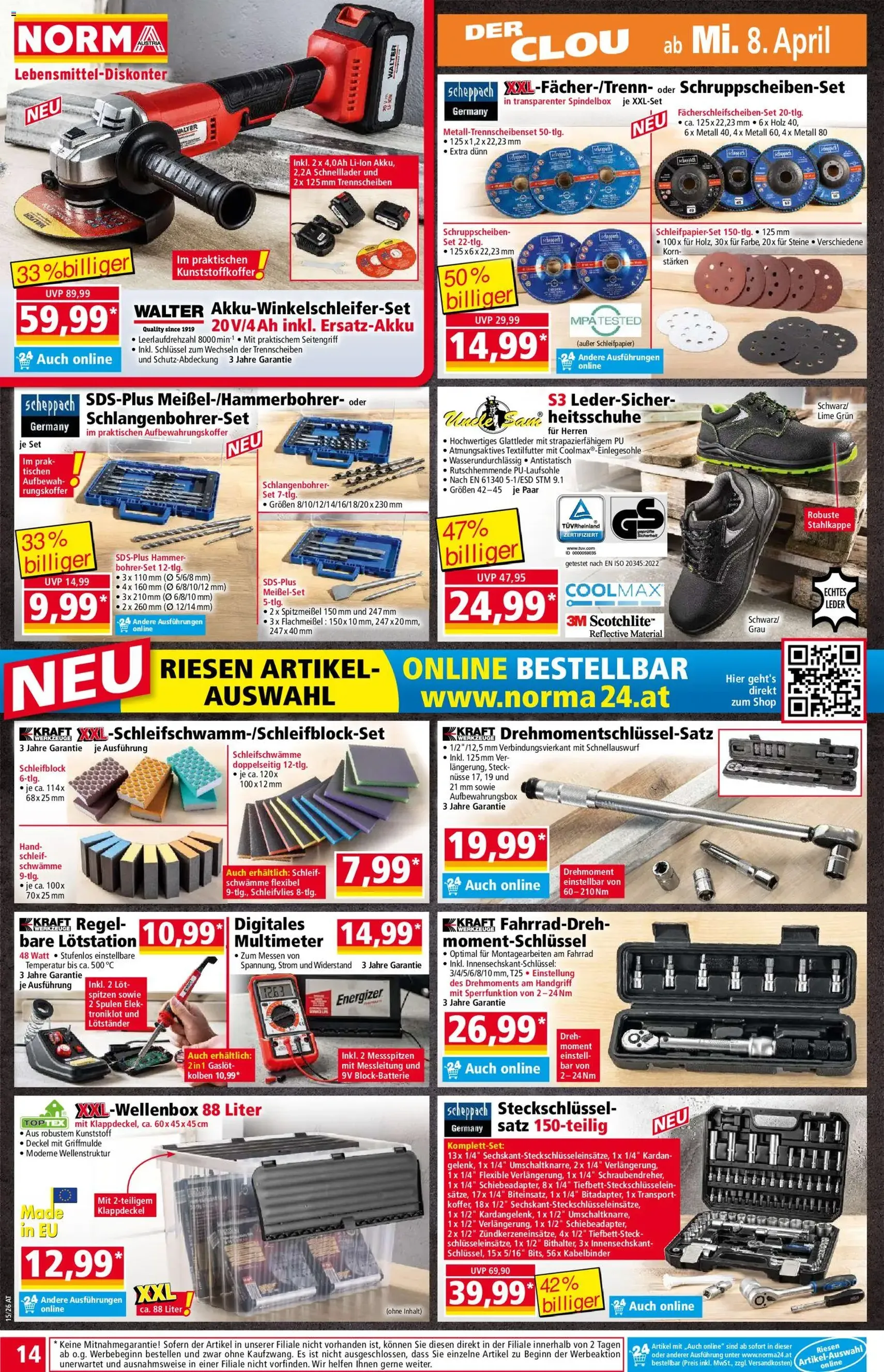 Norma Flugblatt - Gültiger Prospekt ab 07.04.2026, Seite 14 von insgesamt 20