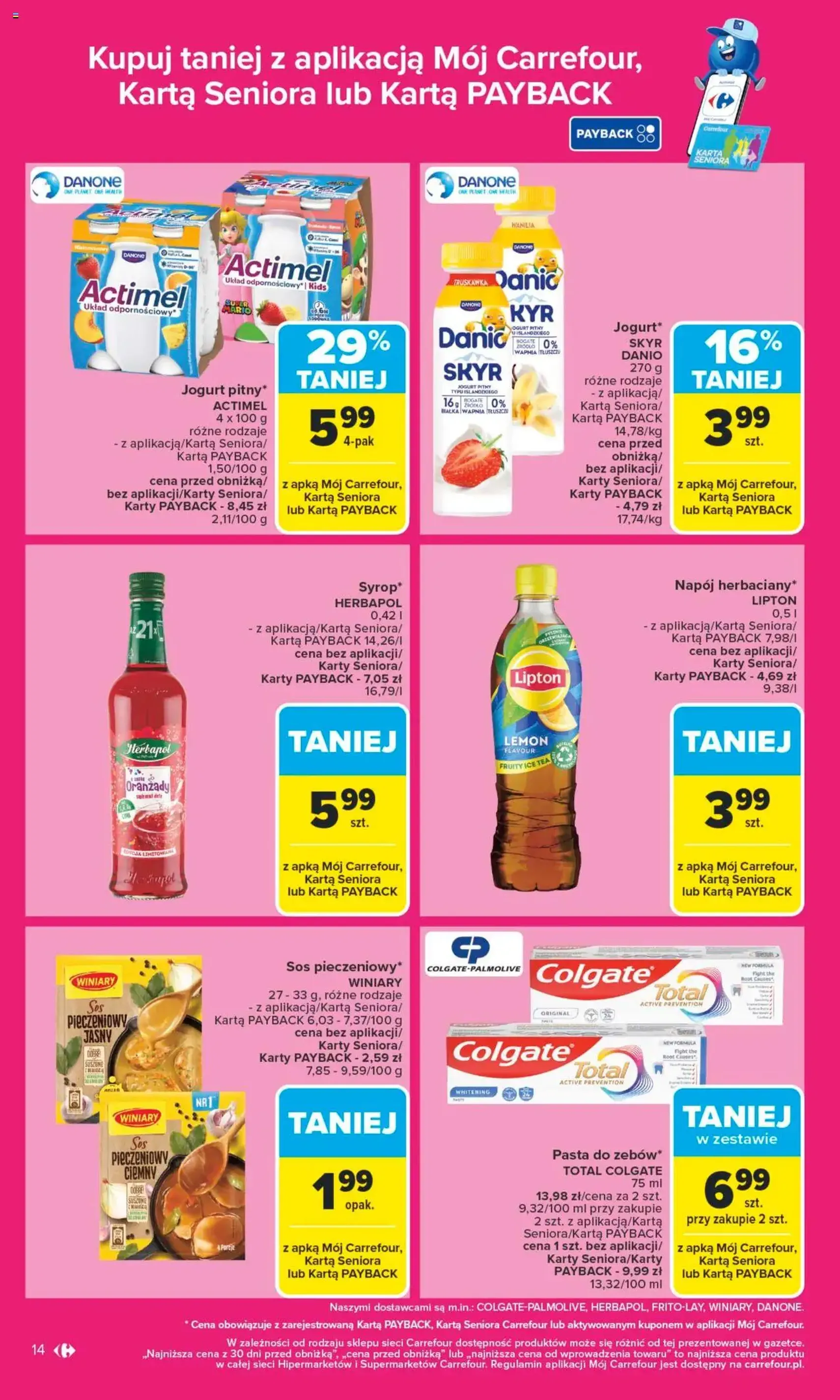 Carrefour Gazetka - ważny gazetka od 29.09.2025 strona 14 z 62