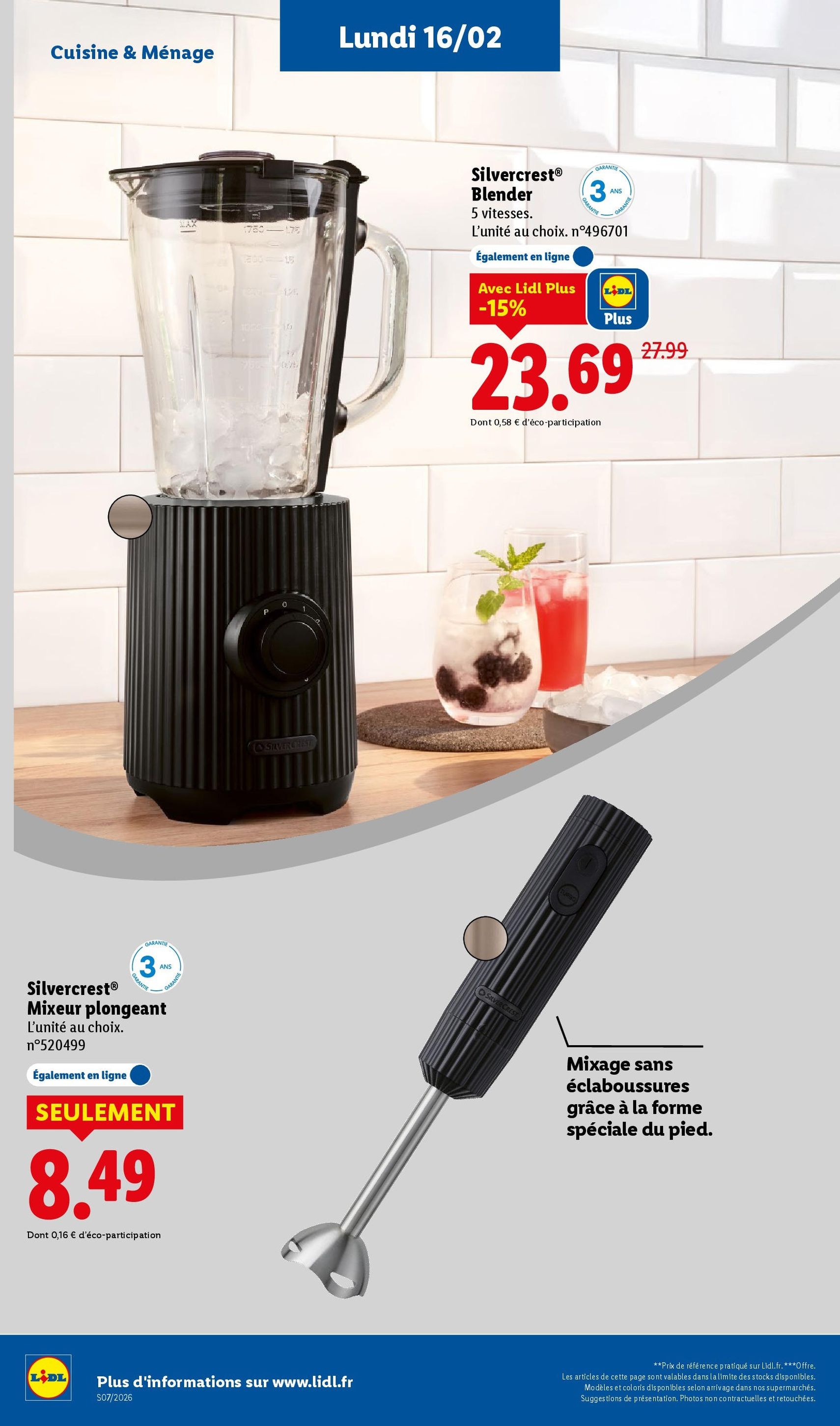 LIDL catalogue semaine 7 - brochure valable à partir du 12/02/2026, page 62 sur 79