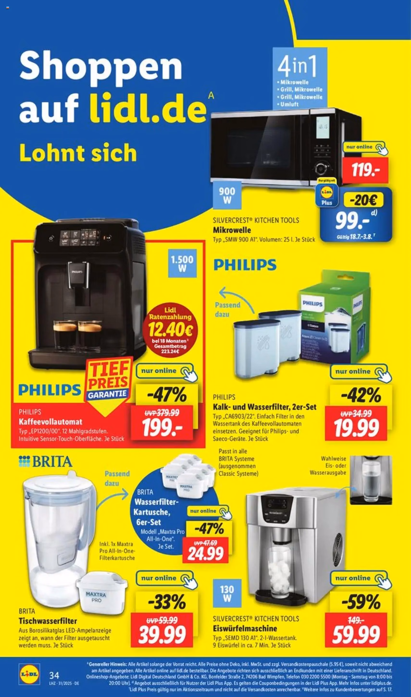 Lidl Prospekt - Gültiger Prospekt ab 28.07.2025, Seite 39 von insgesamt 62 Lidl Prospekt - Gültiger Prospekt ab 28.07.2025, Seite 39 von insgesamt 62