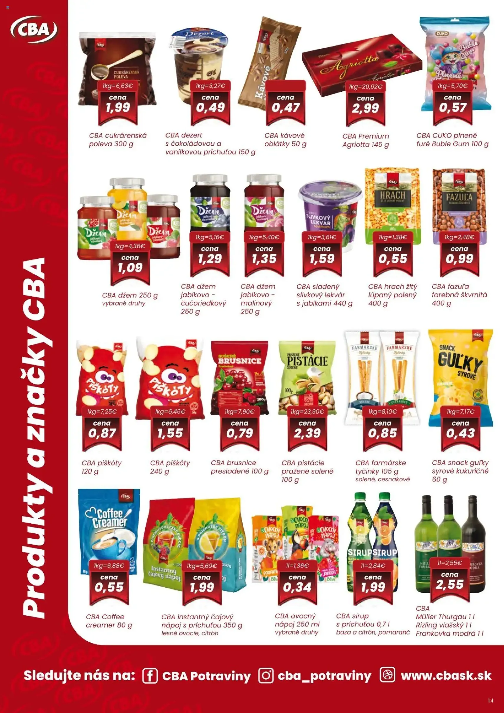 KARMEN CBA leták - platný leták od 01.04.2026 strana 14 z 24