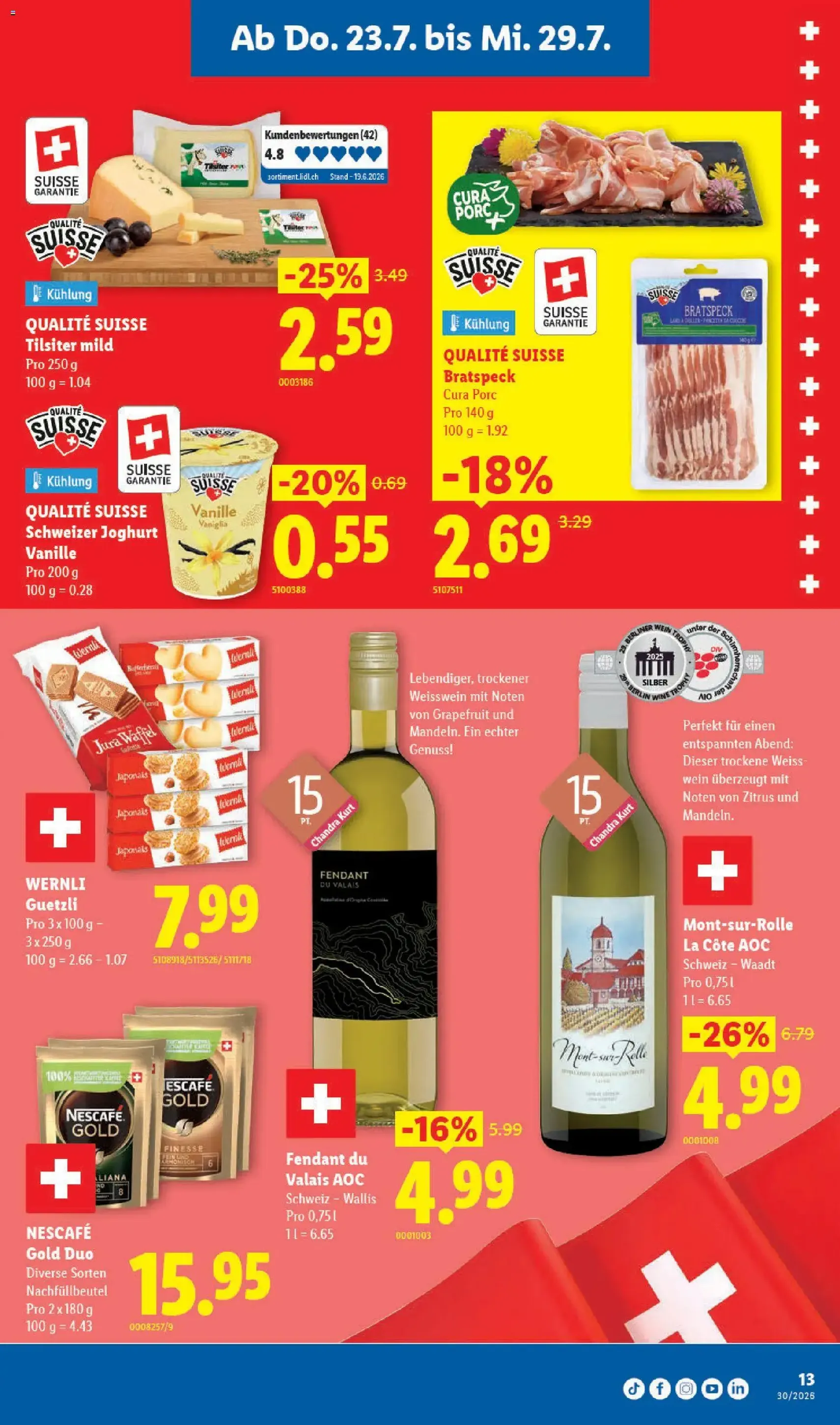 Lidl aktionen - Gültiger Prospekt ab 23.07.2026, Seite 13 von insgesamt 32