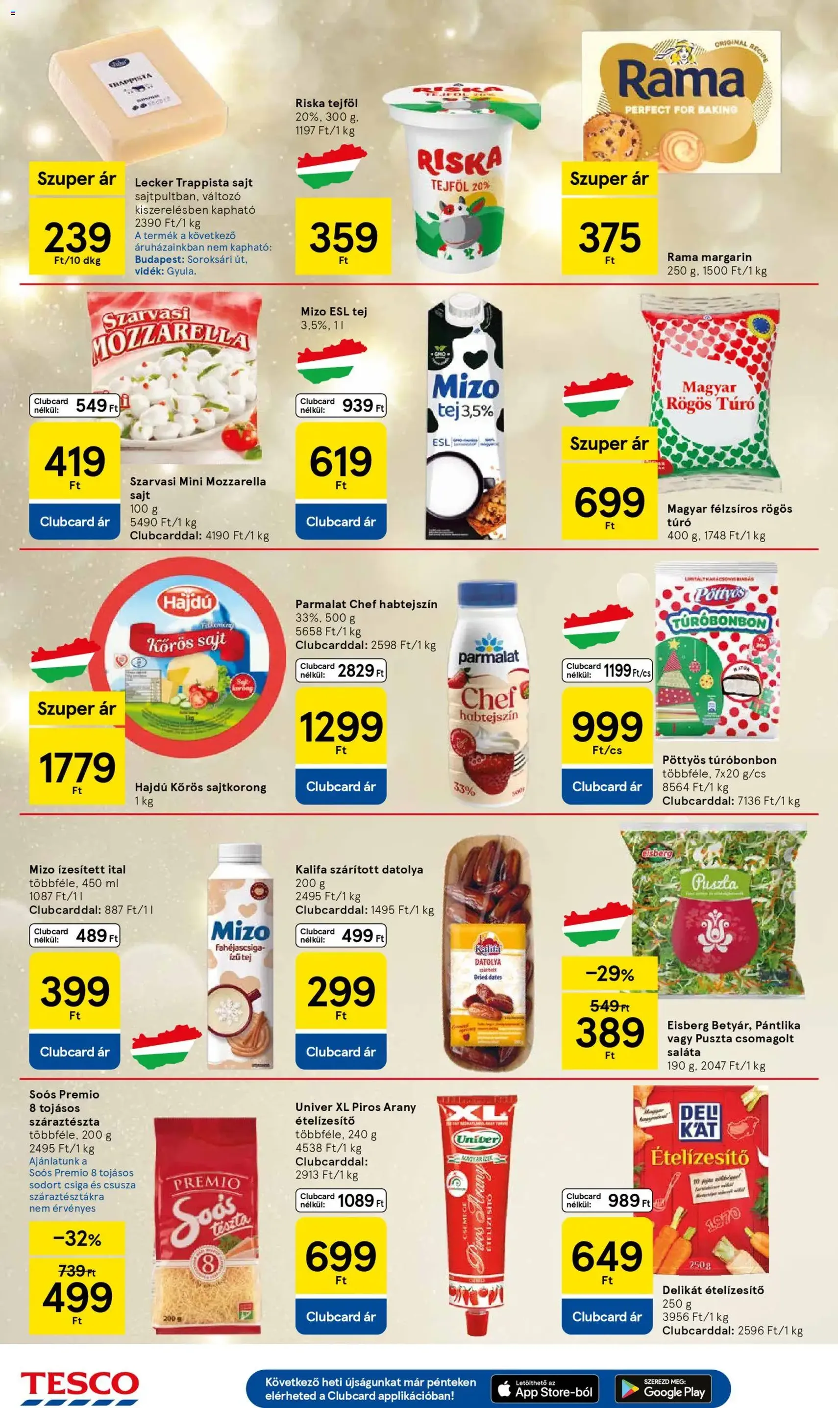 Tesco Hipermarket - Akciós újság - 2025.12.04. érvényes szórólap 4 oldal 44 oldalból