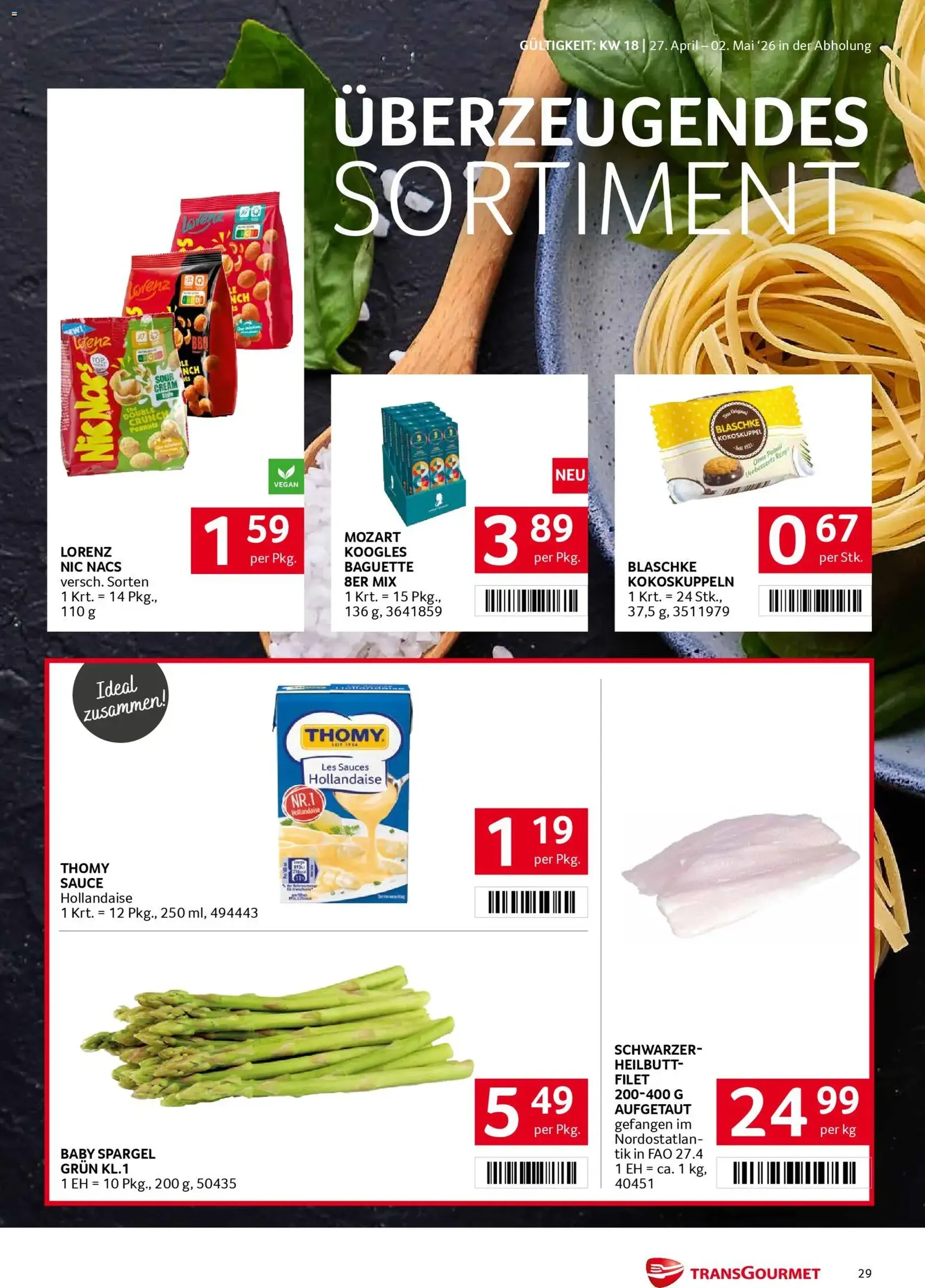 Transgourmet Flugblatt - Gültiger Prospekt ab 27.04.2026, Seite 28 von insgesamt 31