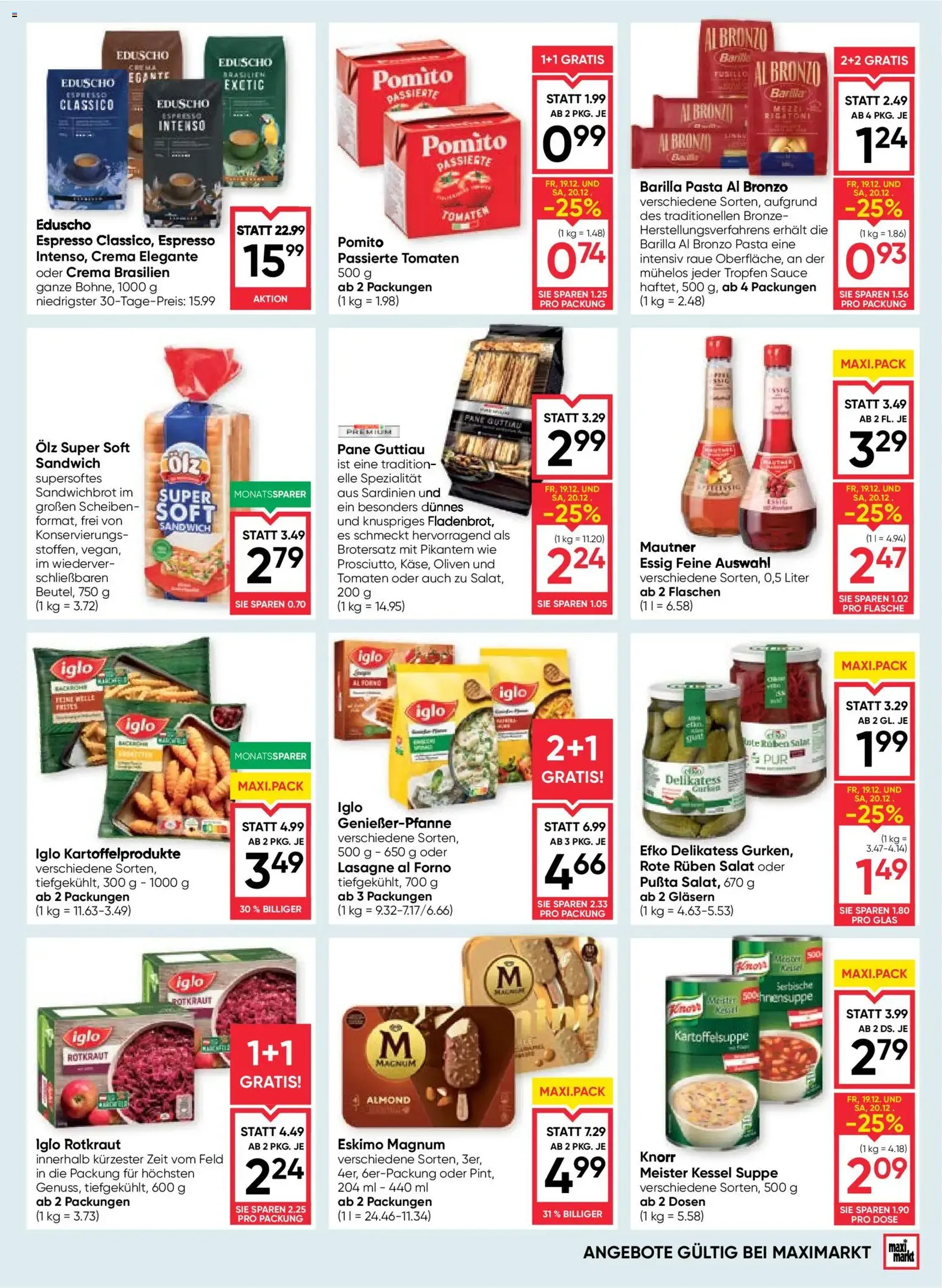 Maximarkt Flugblatt - Gültiger Prospekt ab 18.12.2025, Seite 15 von insgesamt 28