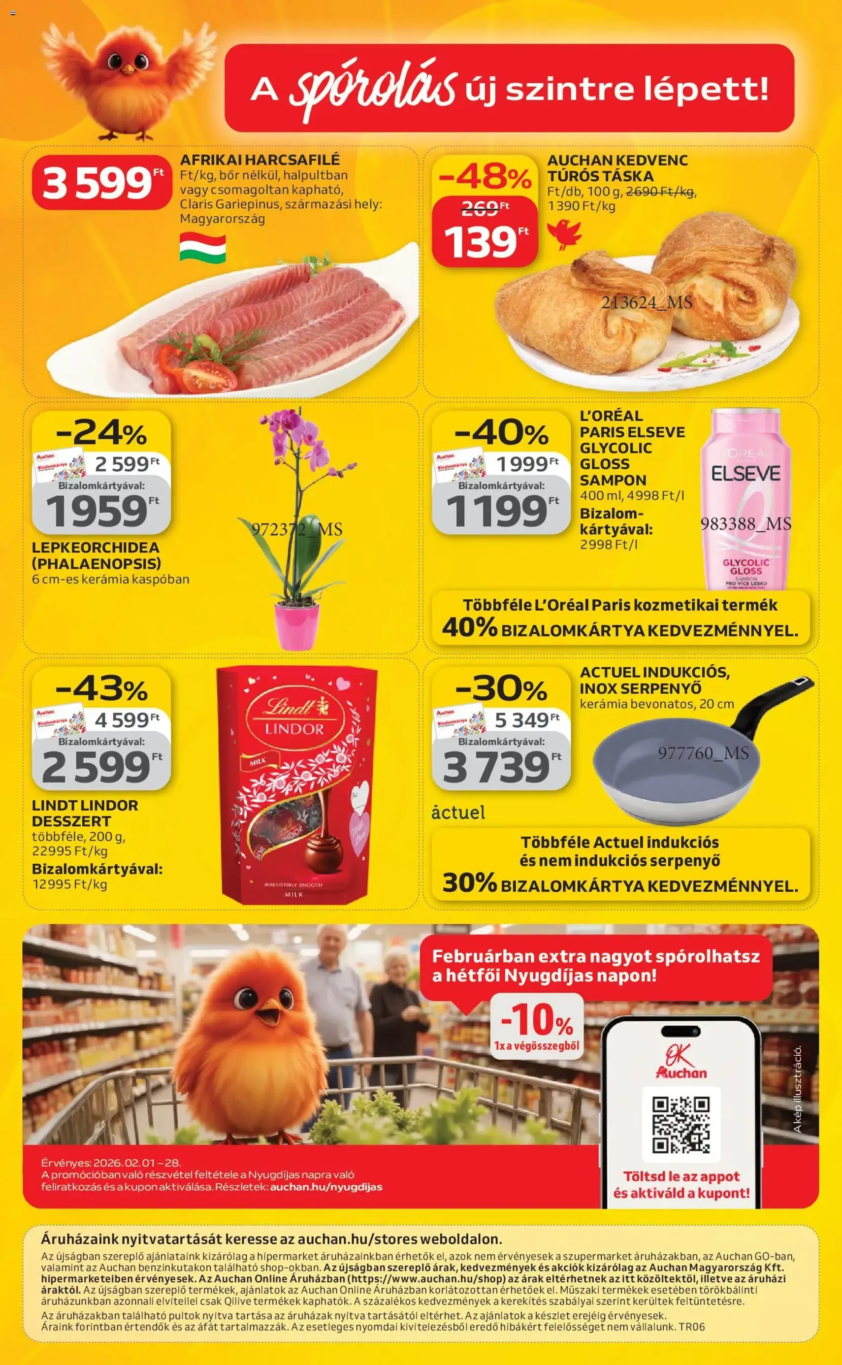Auchan Akciós újság - 2026.02.05. érvényes szórólap 30 oldal 30 oldalból