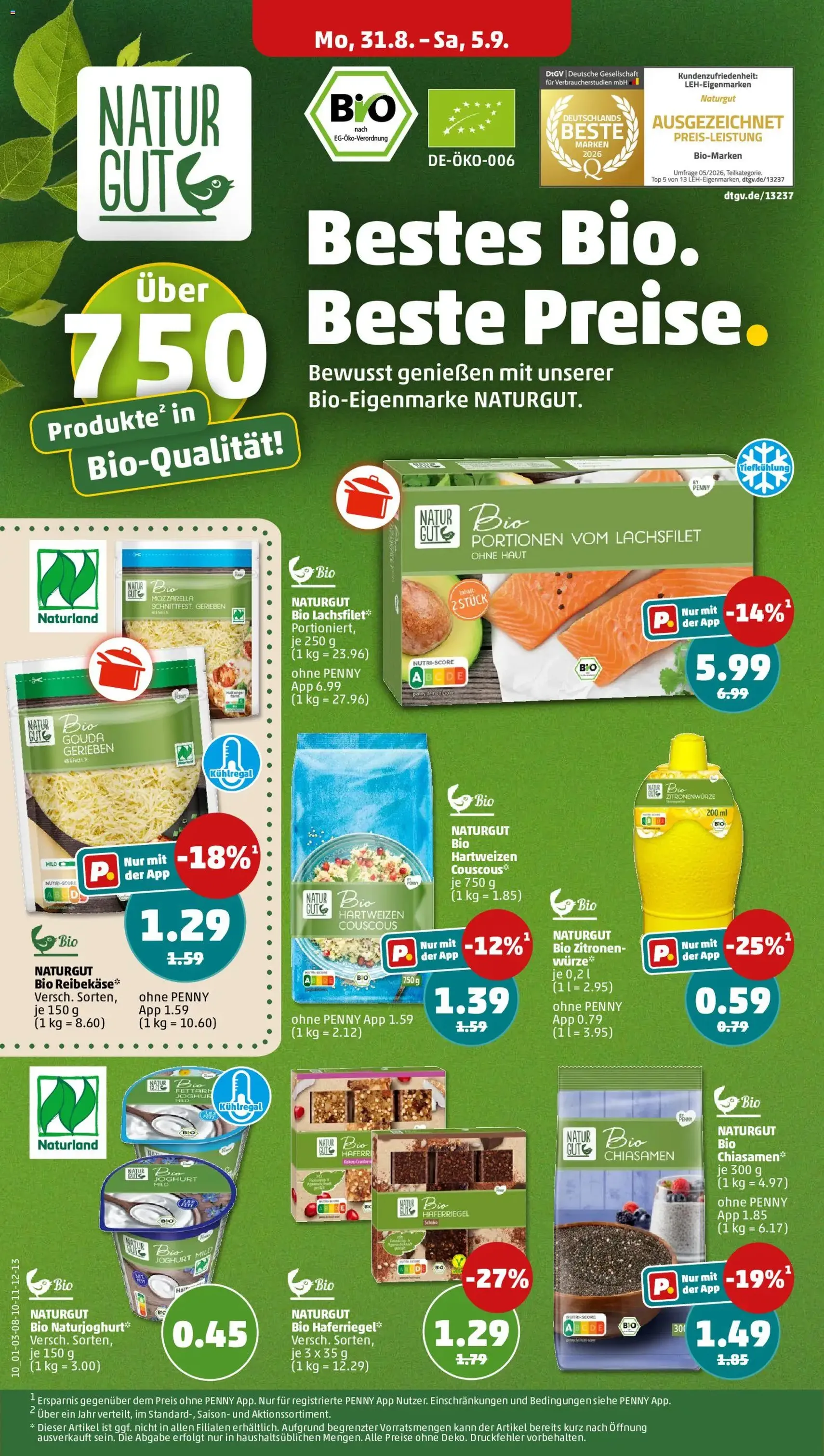 Penny Prospekt - Gültiger Prospekt ab 31.08.2026, Seite 14 von insgesamt 53