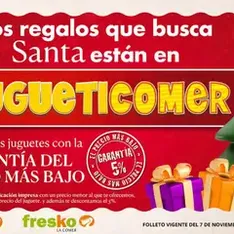 Vista previa del folleto La Comer folleto válido desde 07/11/2025