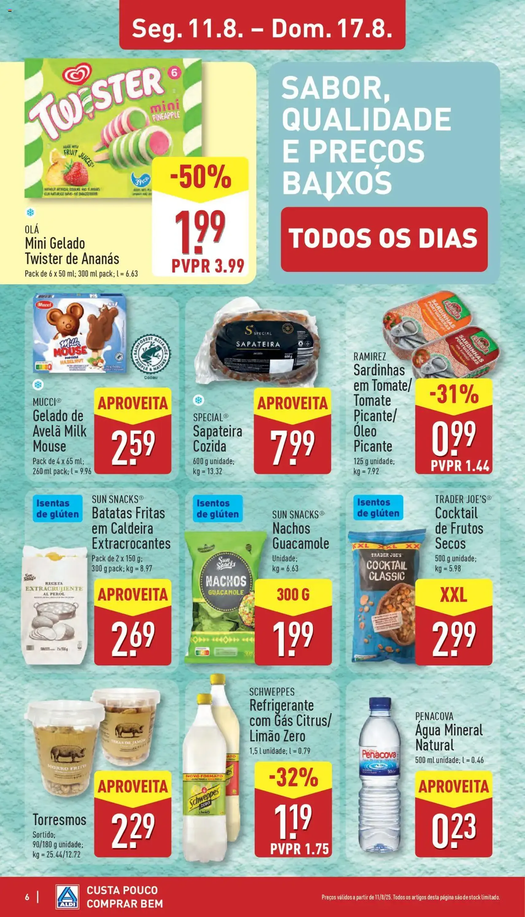 Aldi folheto - folheto válido a partir de 11/08/2025 página 6 de 36