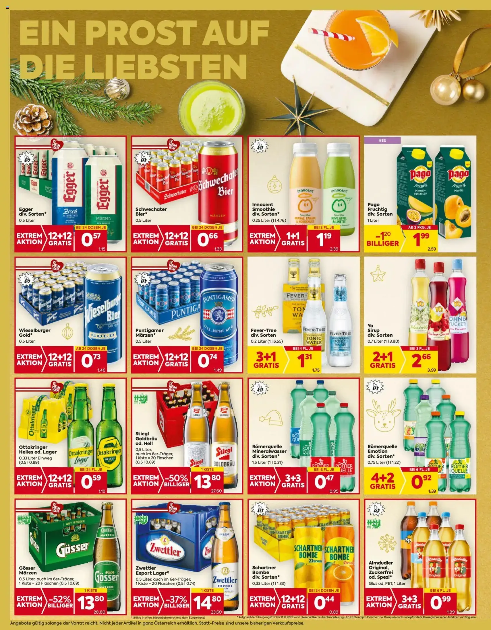 Billa Flugblatt - Gültiger Prospekt ab 11.12.2025, Seite 12 von insgesamt 14