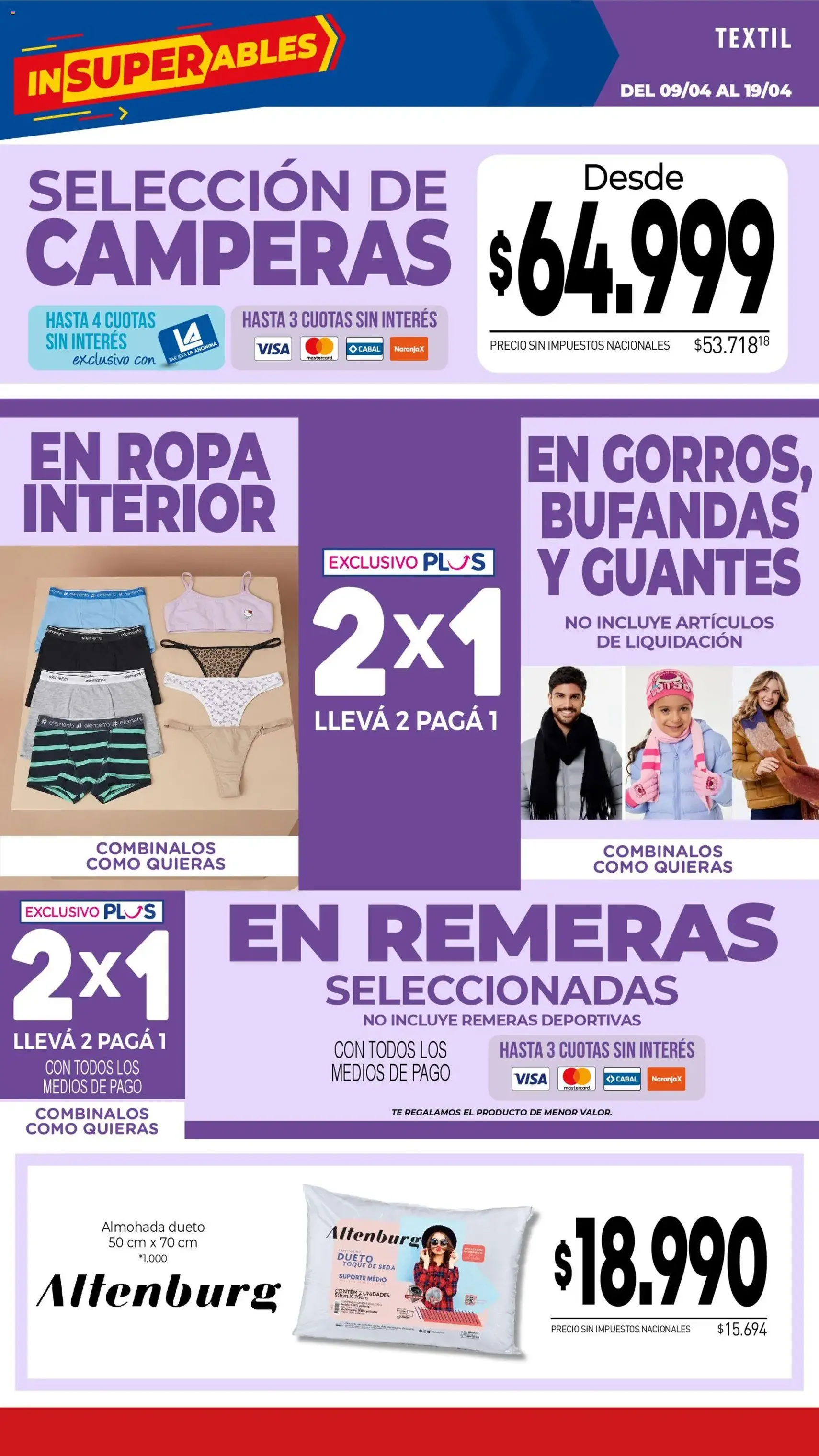 La Anonima catálogo - folleto válido desde 09/04/2026 página 36 de 38