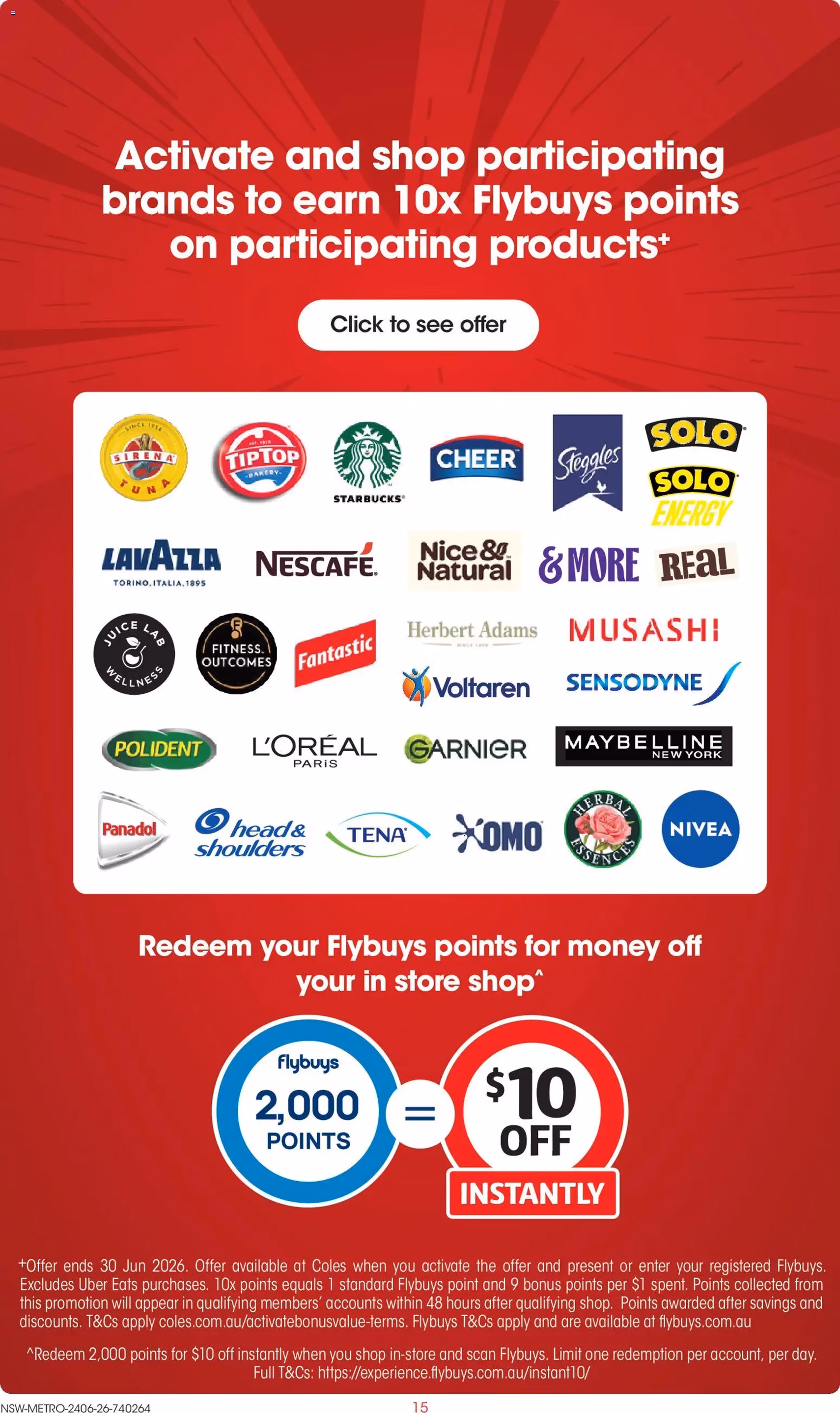 Coles catalogue - valid flyer from 24/06/2026, page 15 of 47