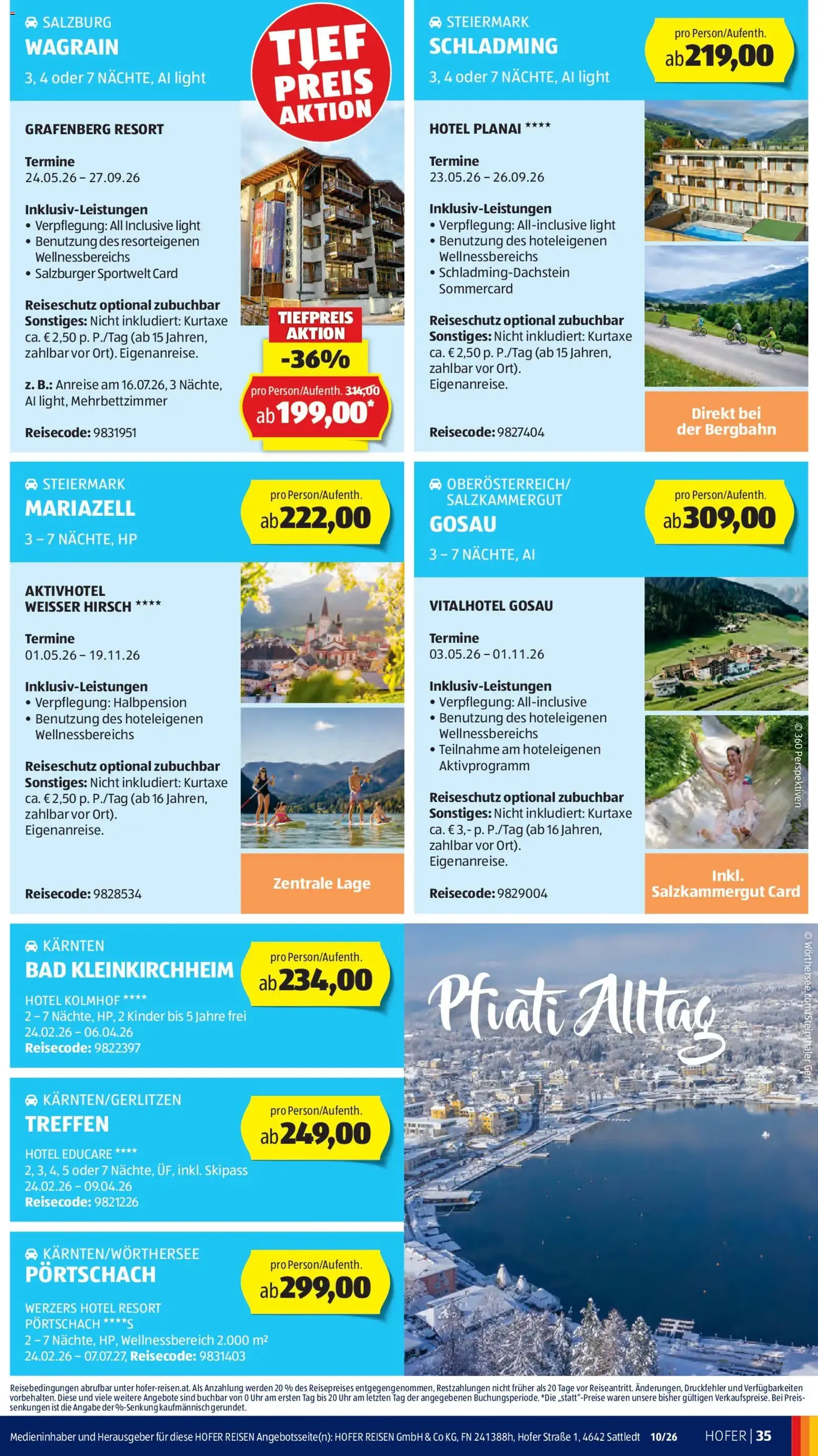 Hofer Flugblatt - Gültiger Prospekt ab 25.02.2026, Seite 39 von insgesamt 41