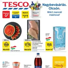 Tesco aktuális akciós újság - szórólap előnézete érvényes 2026.07.16. -tól
