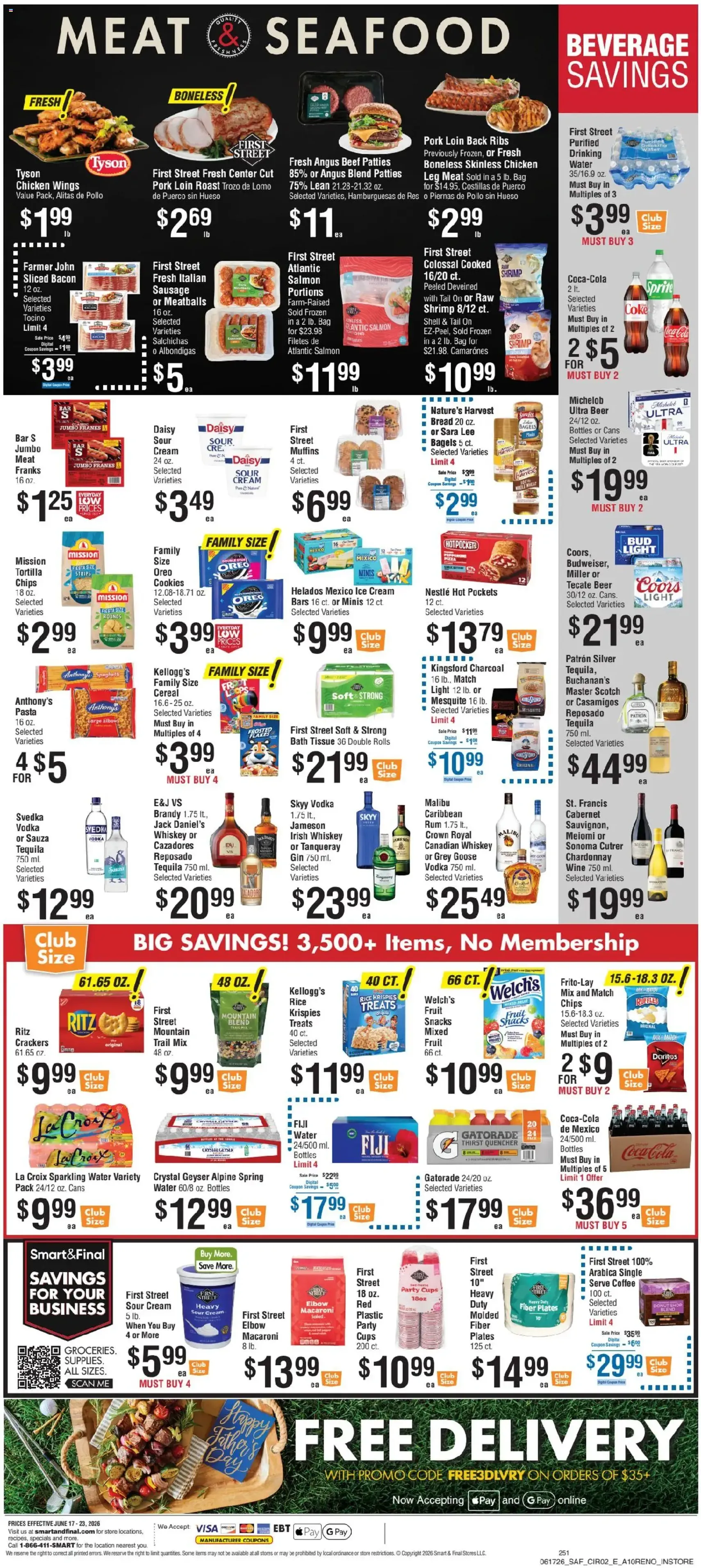 Smart & Final Weekly Ad - valid flyer from 06/17/2026, page 3 of 3